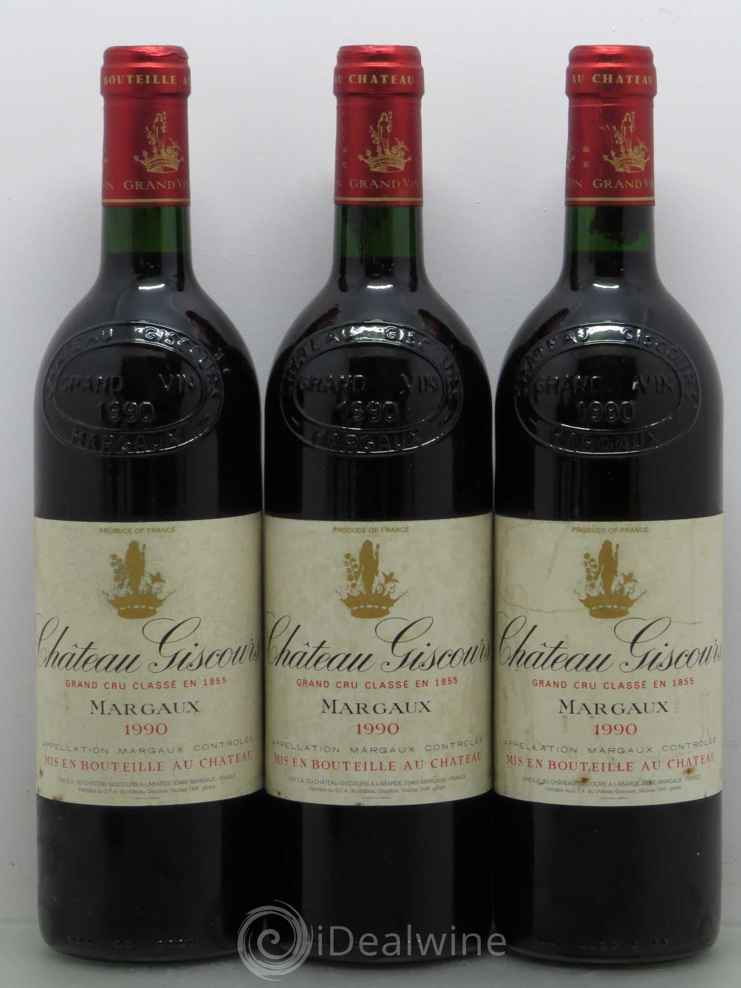 Château Giscours 3ème Grand Cru Classé 1990 - Lot de 6 bouteilles - 2
