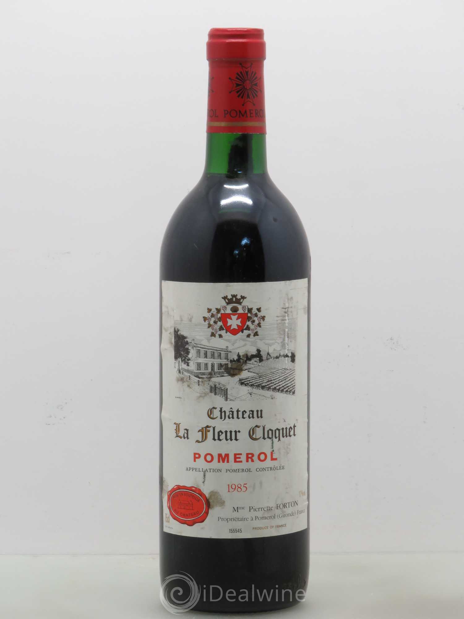 Bordeaux Château Lafleur Cloquet 1985 - Posten von 1 Flasche - 0