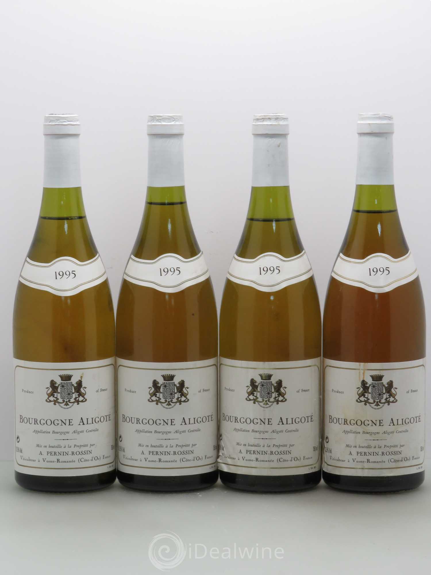 Bourgogne Aligoté Pernin Rossin 1995 - Posten von 4 Flaschen - 0