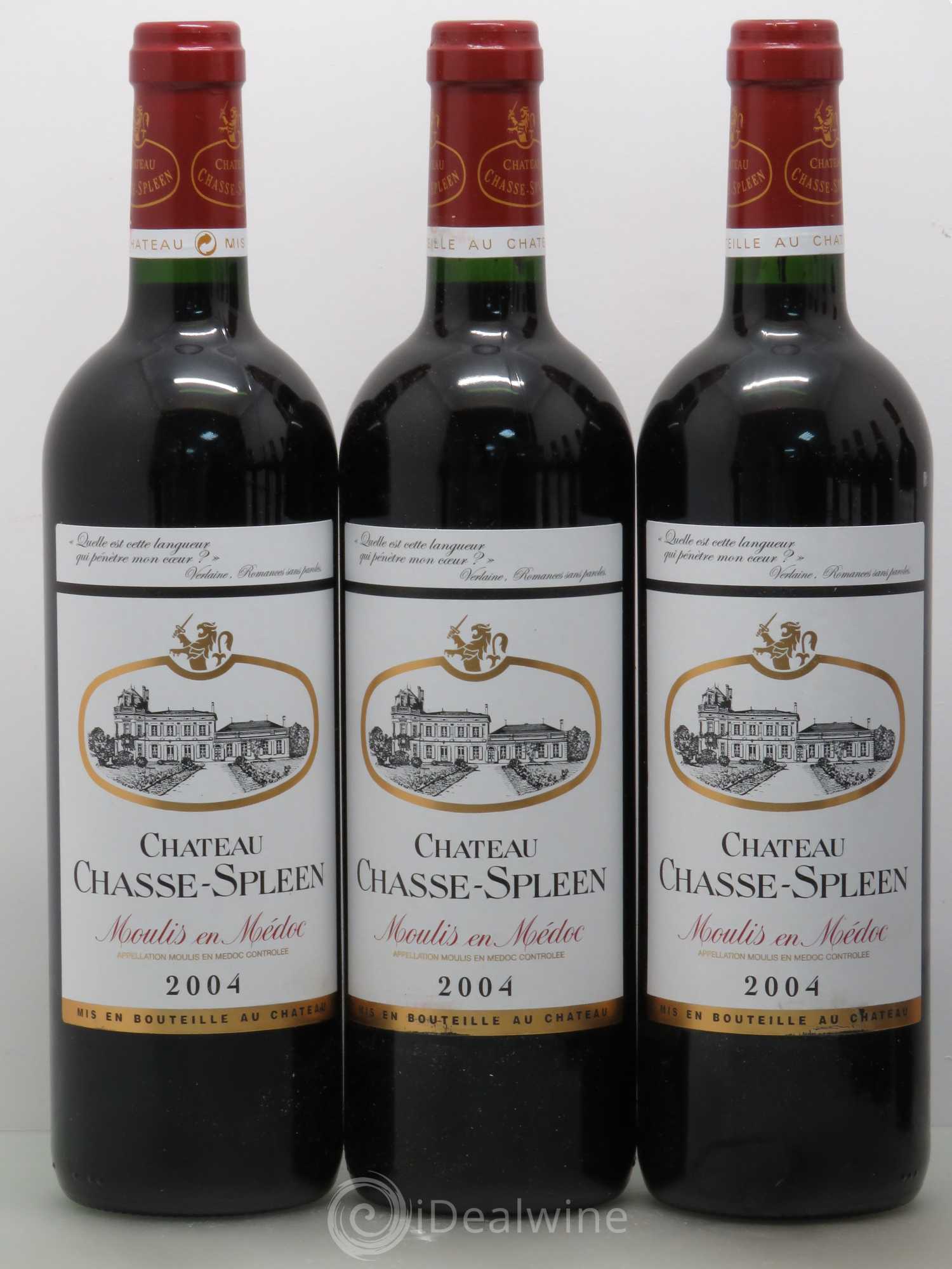 Château Chasse Spleen 2004 - Lot de 12 bouteilles - 2