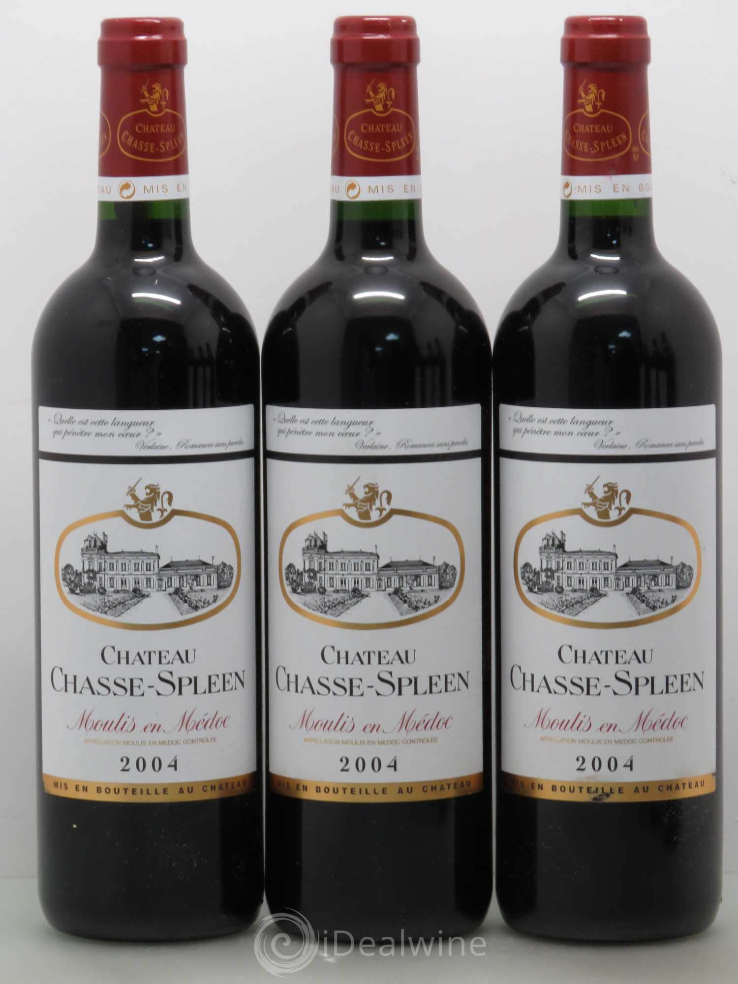 Château Chasse Spleen 2004 - Lot de 12 bouteilles - 3