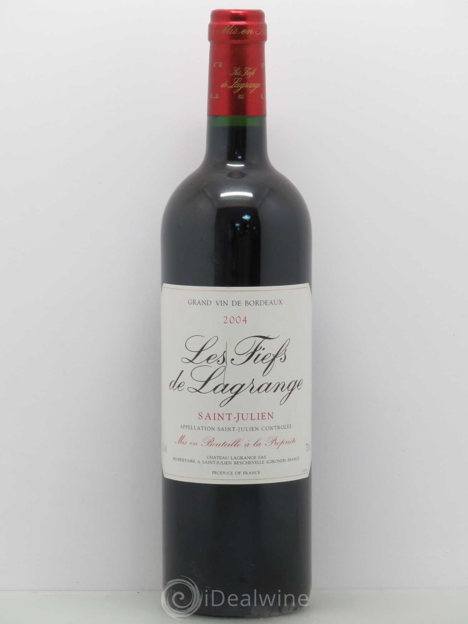 Les Fiefs de Lagrange Second Vin 2004 - Lot de 1 bouteille - 0