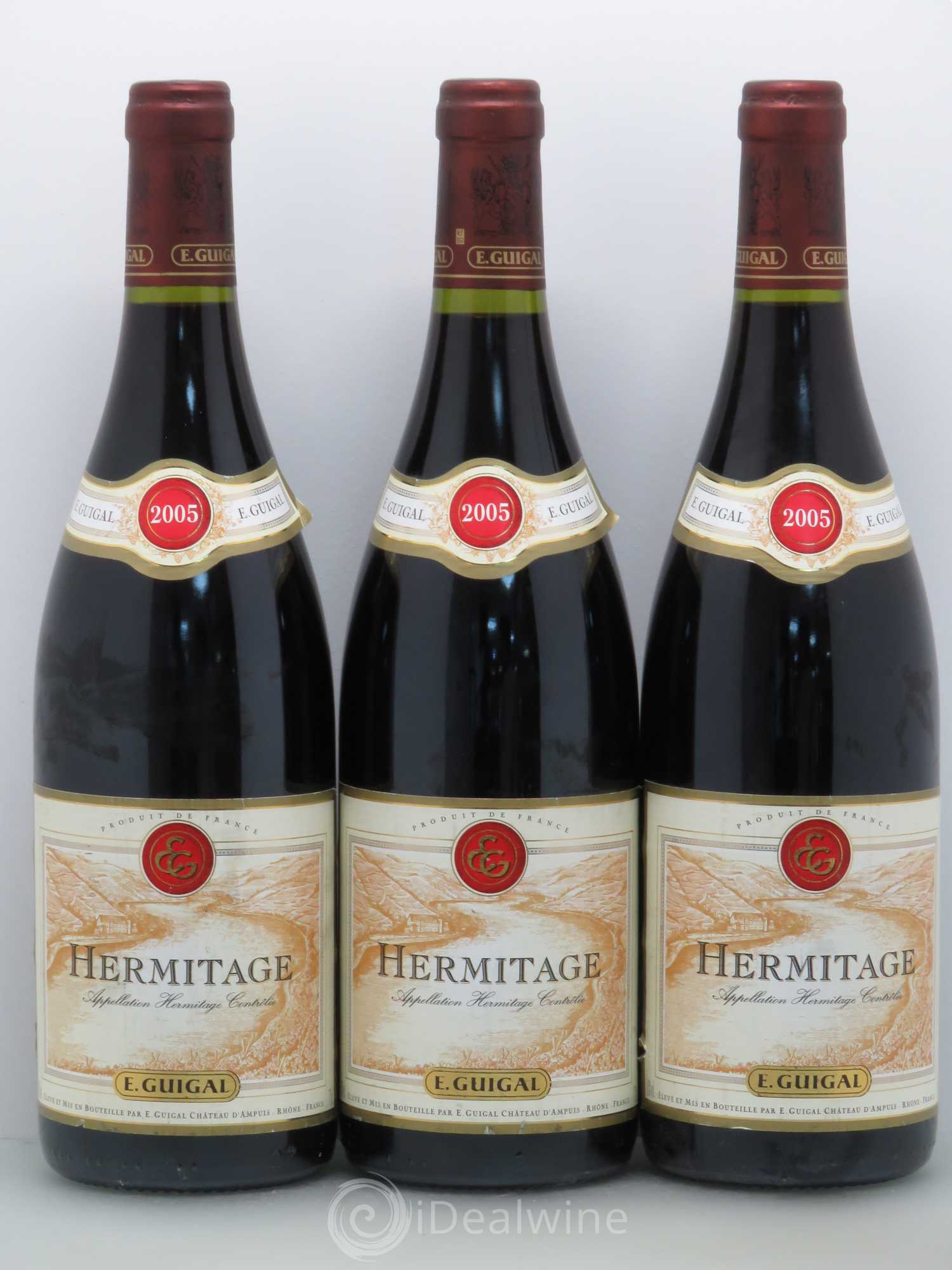 Hermitage Guigal 2005 - Lot de 3 bouteilles - 0