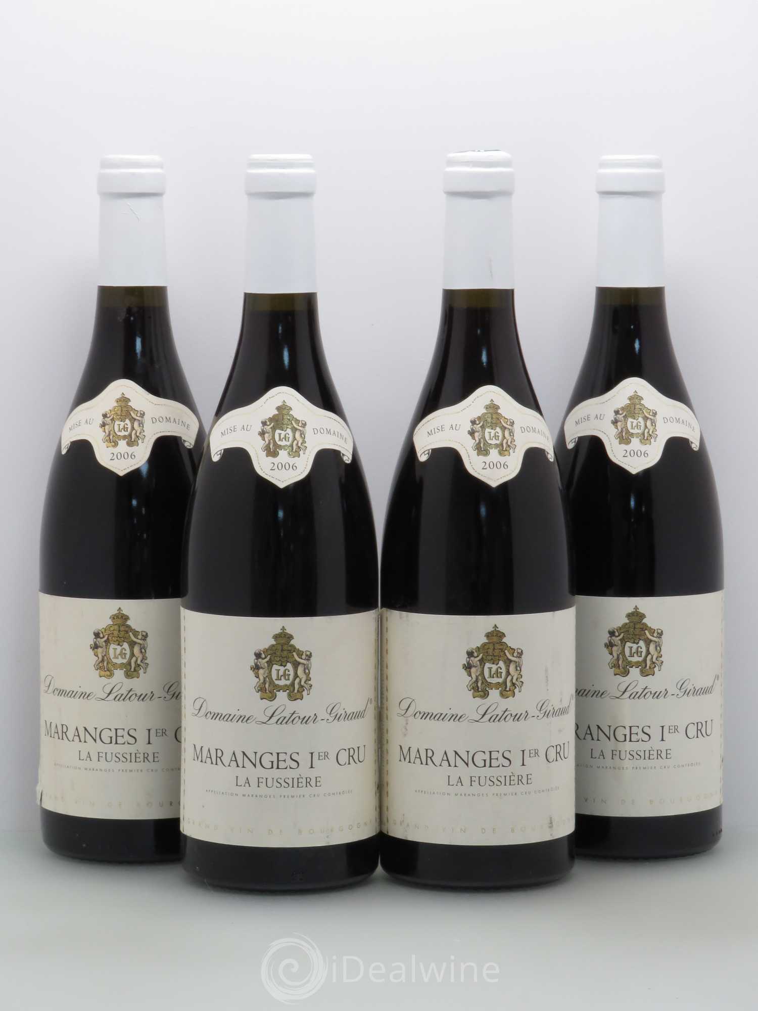 Maranges 1er Cru La Fussière - Latour Giraud 2006 - Posten von 4 Flaschen - 0