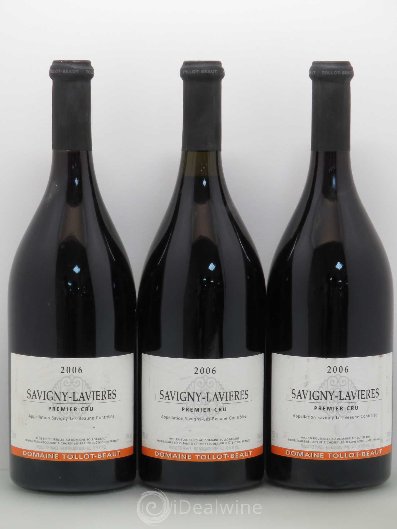 Savigny-lès-Beaune 1er Cru Les Lavières Tollot Beaut (Domaine) 2006 - Lot de 6 bouteilles - 2