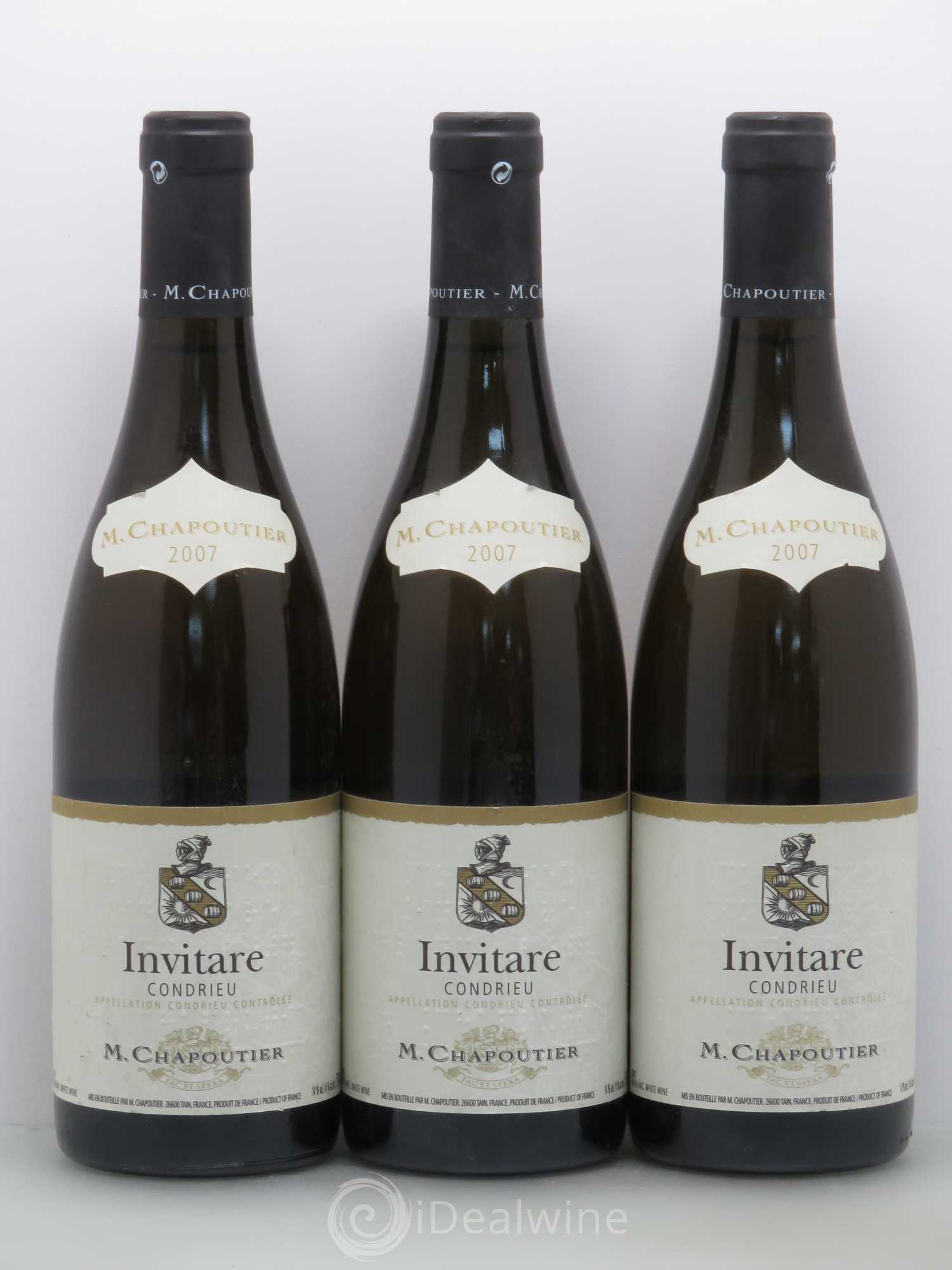 Condrieu 2007 - Posten von 3 Flaschen - 0