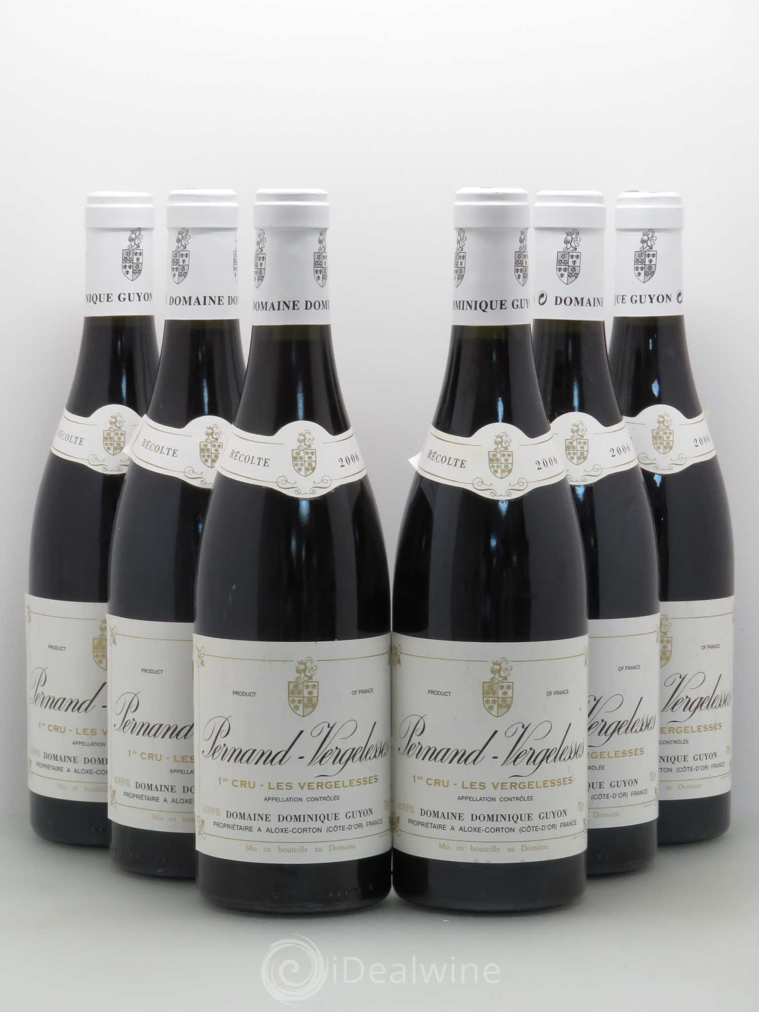 Pernand-Vergelesses 1er Cru Les Vergelesses - A.Guyon 2006 - Posten von 6 Flaschen - 0