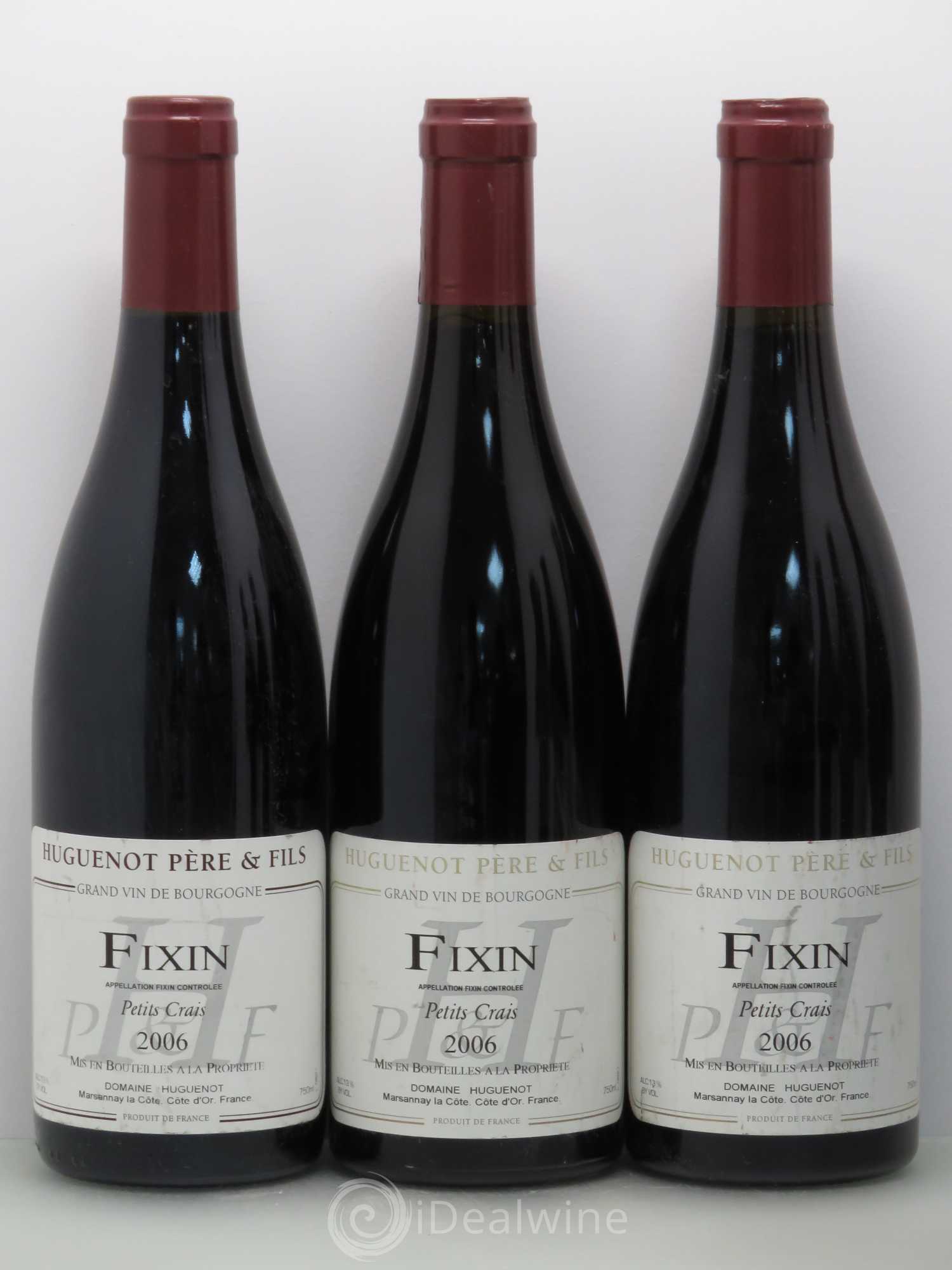 Fixin Les Petits Crais Domaine Huguenot 2006 - Posten von 6 Flaschen - 1