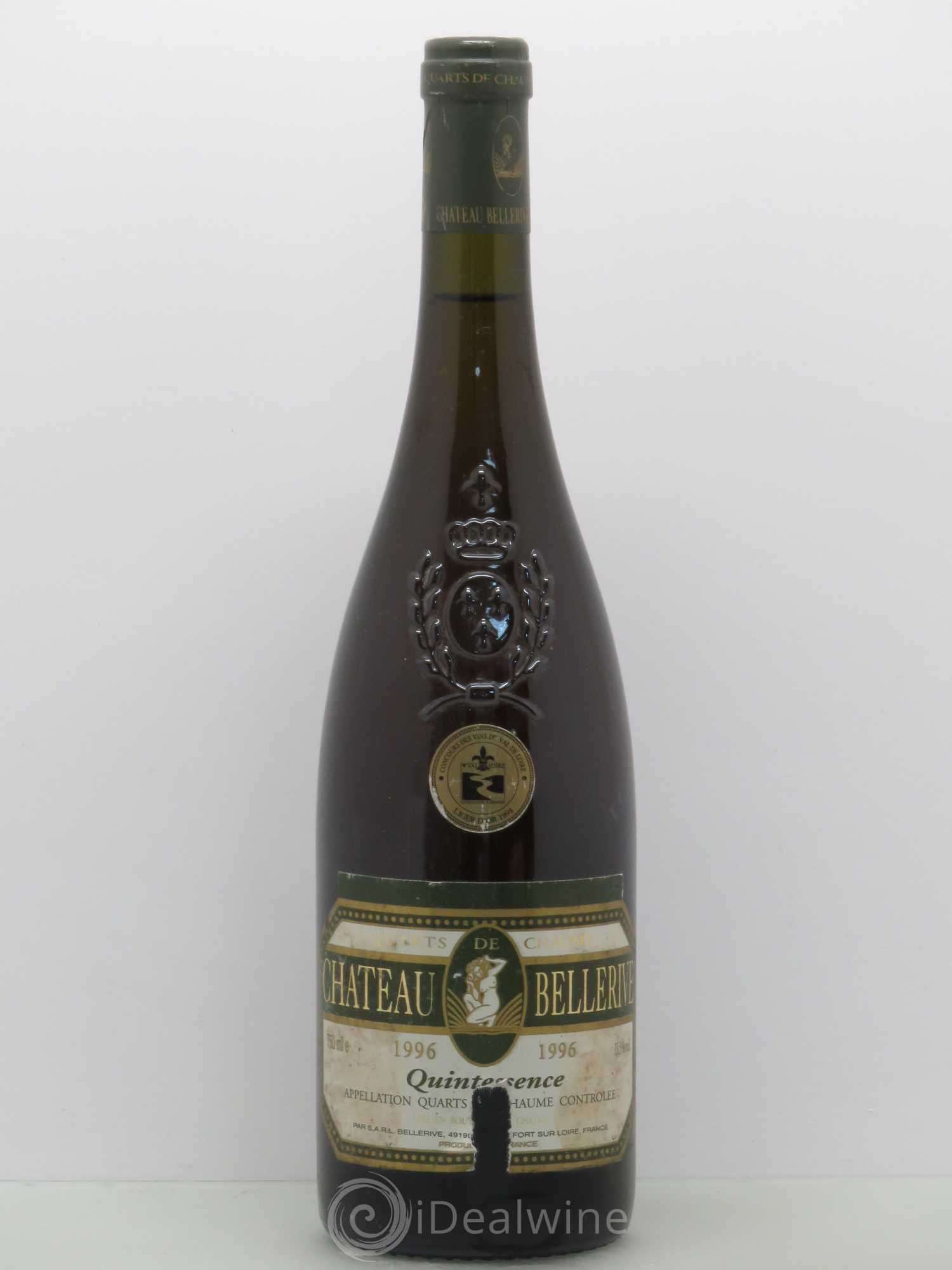 Quarts de Chaume Cuvée Quintessence Château de Bellerive 1996 - Lotto di 1 bottiglia - 0
