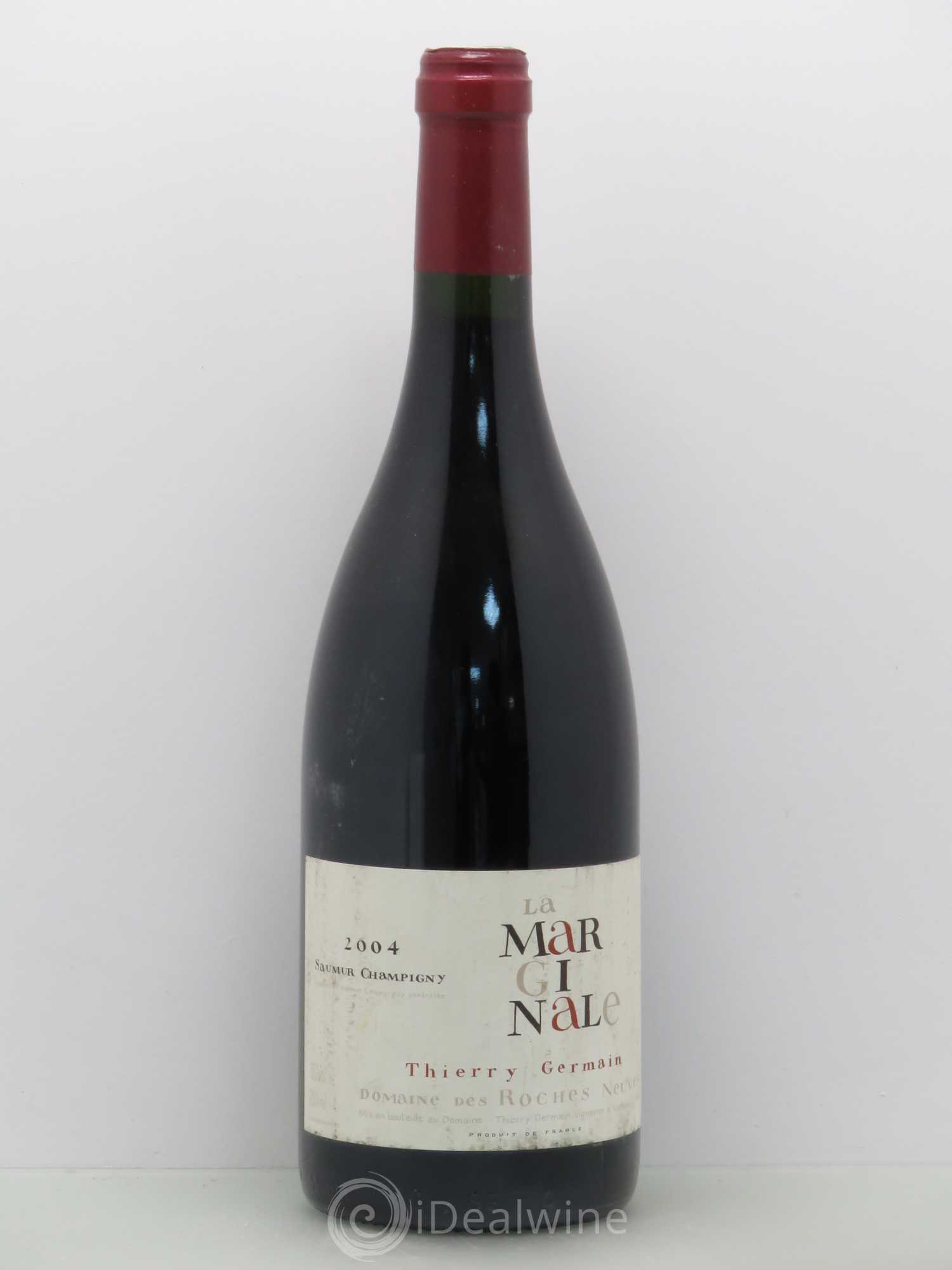 Saumur-Champigny La Marginale Domaine des Roches Neuves - Thierry Germain 2004 - Lot de 1 bouteille - 0