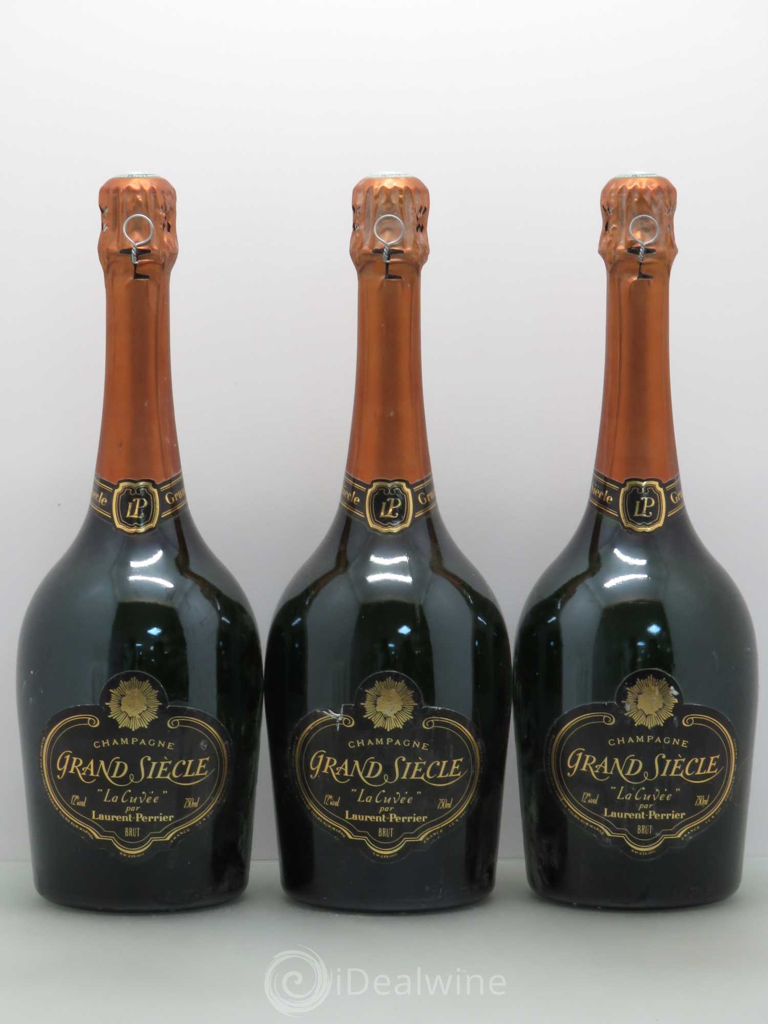 Grand Siècle Laurent Perrier - Lot de 3 bouteilles - 0