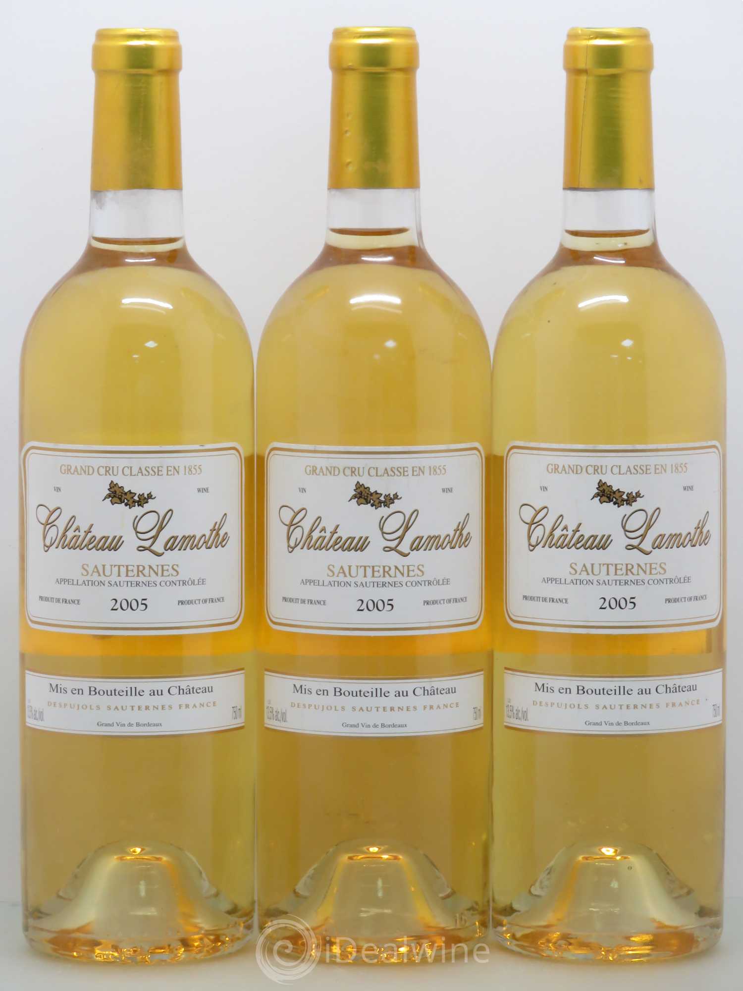 Château Lamothe 2ème Grand Cru Classé 2005 - Lotto di 6 bottiglie - 2
