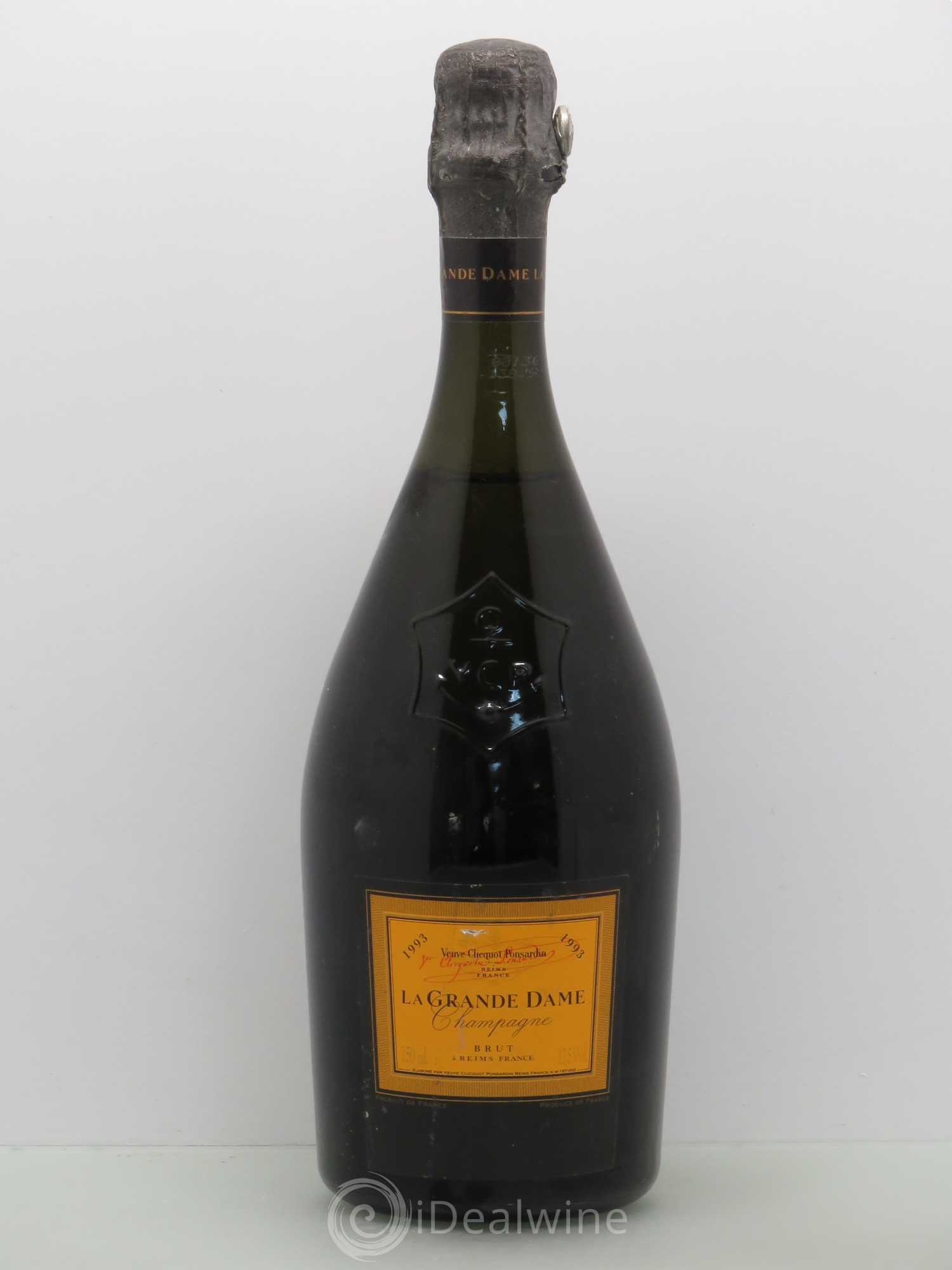 La Grande Dame Veuve Clicquot 1993 - Lot de 1 bouteille - 0