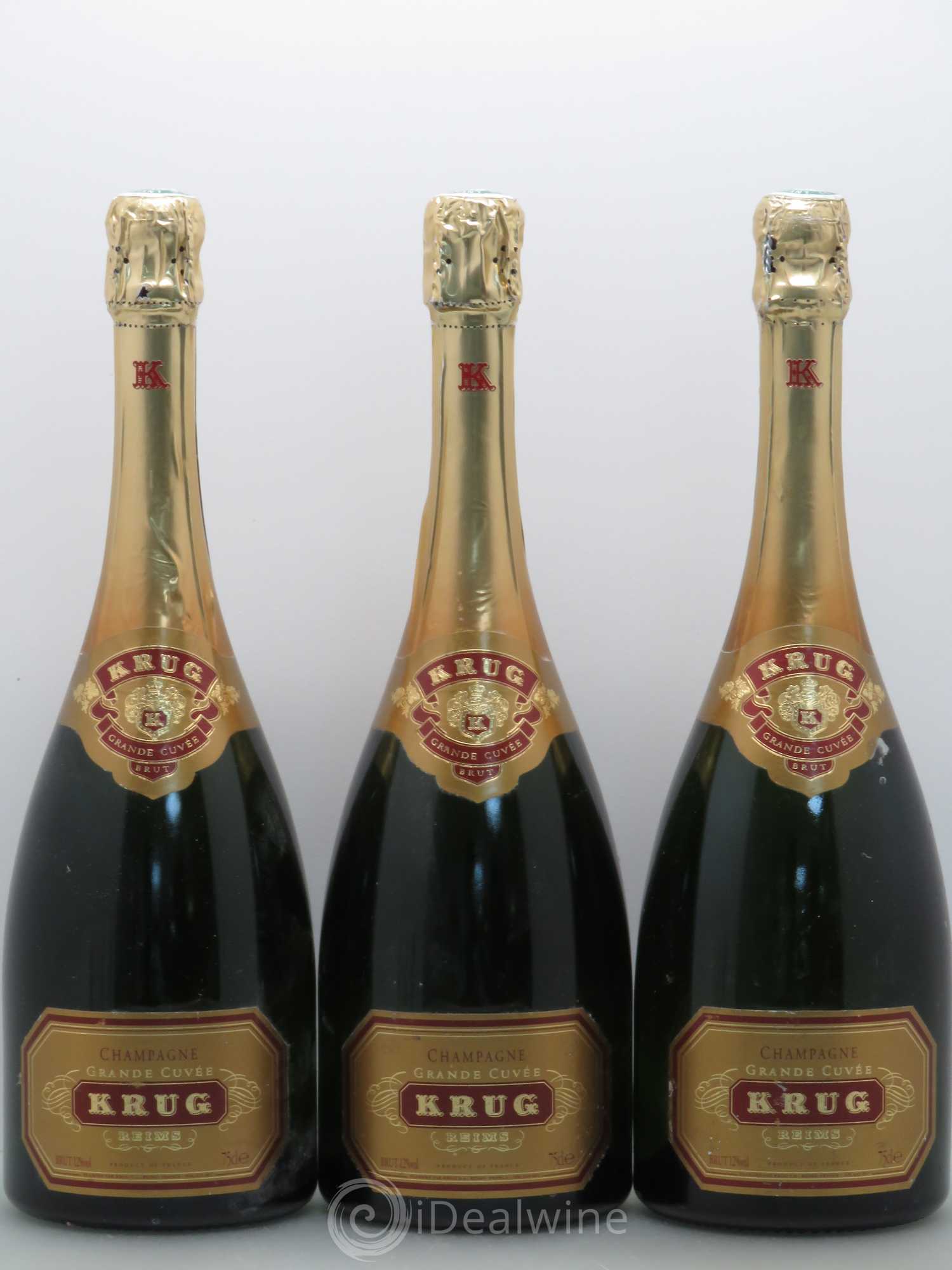 Grande Cuvée Brut Krug - Lot de 3 bouteilles - 0