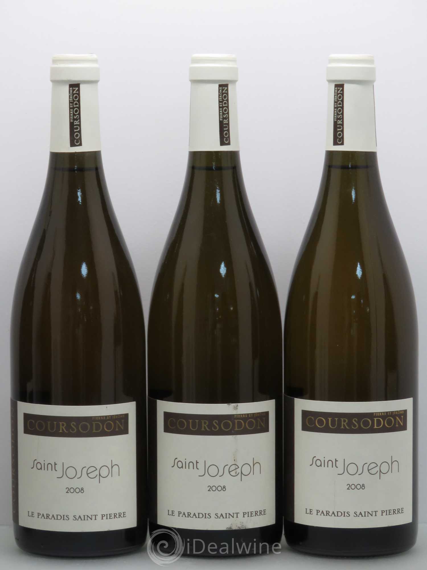 Saint-Joseph Paradis Saint Pierre Coursodon 2008 - Lot of 6 bottles - 1