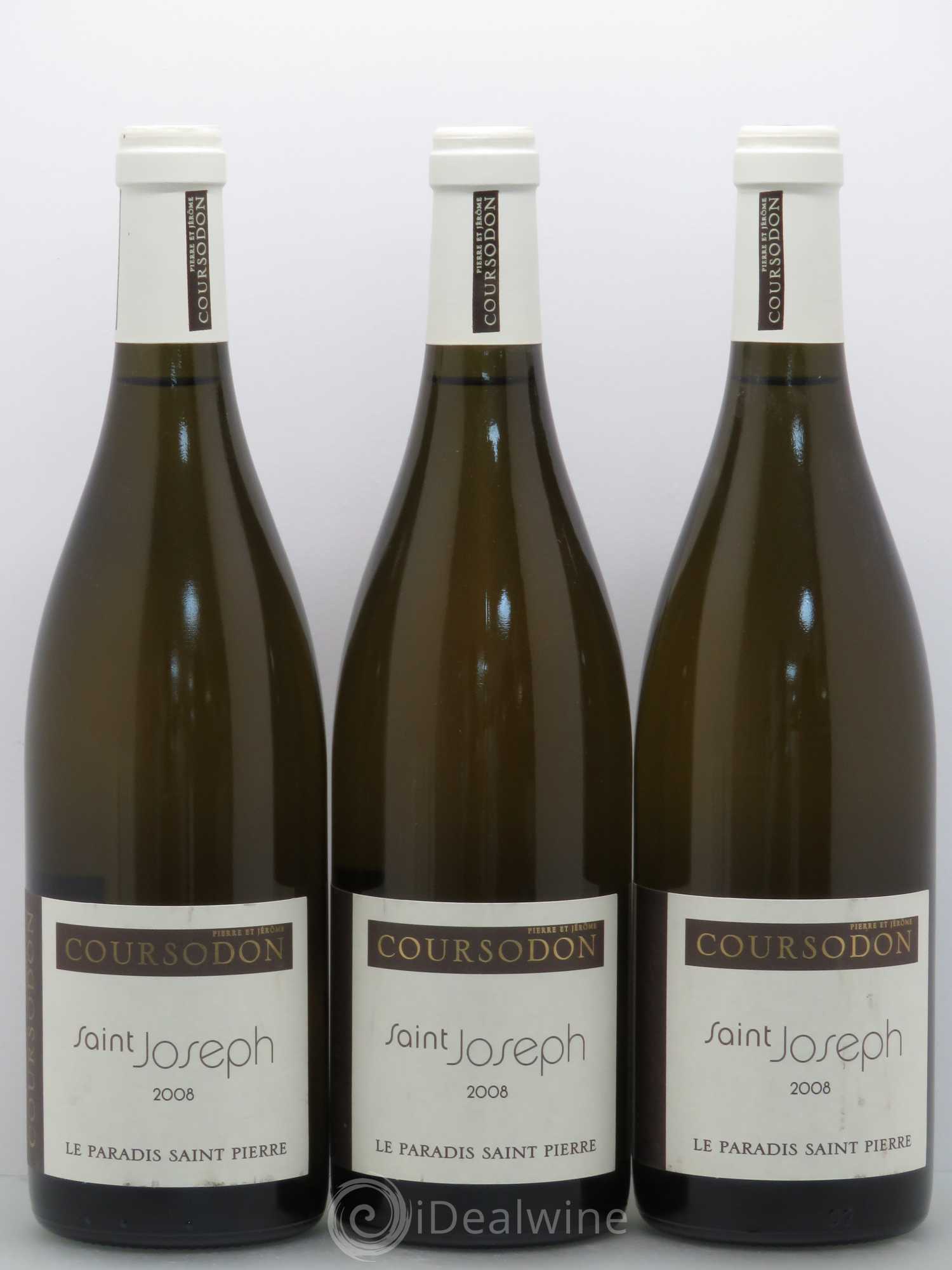 Saint-Joseph Paradis Saint Pierre Coursodon 2008 - Lot of 6 bottles - 2