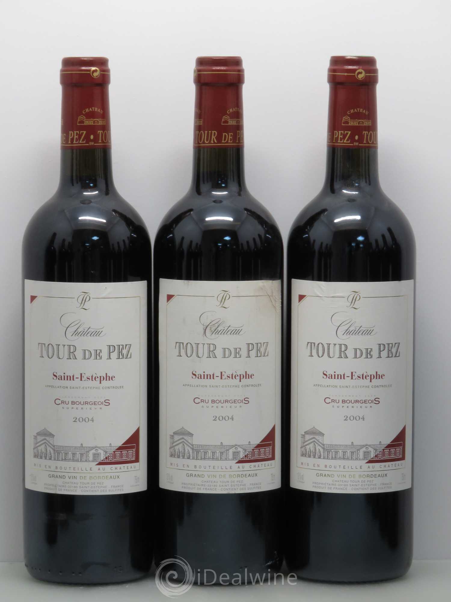 Château Tour de Pez Cru Bourgeois 2004 - Lot de 12 bouteilles - 1