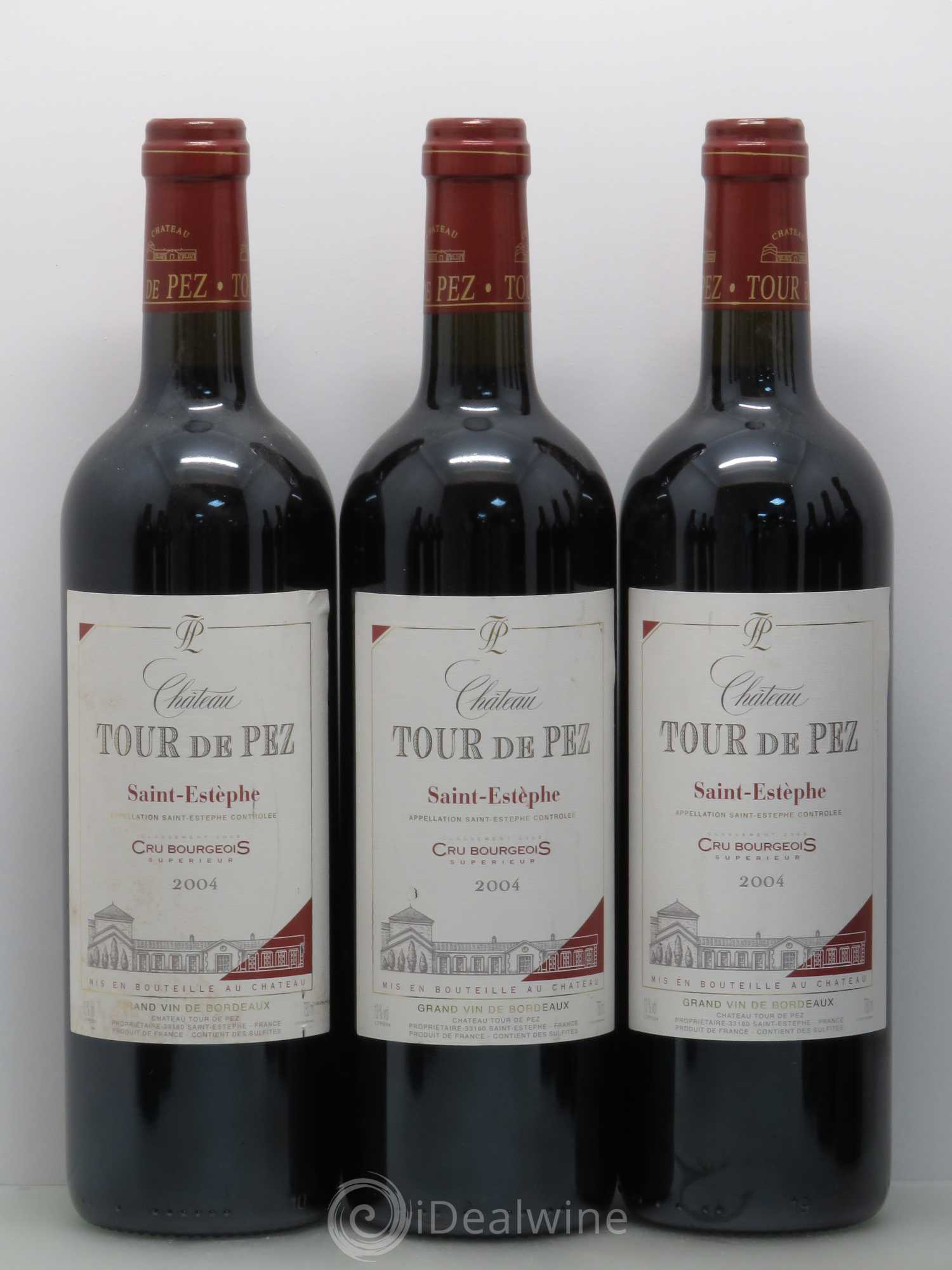 Château Tour de Pez Cru Bourgeois 2004 - Lot de 12 bouteilles - 2