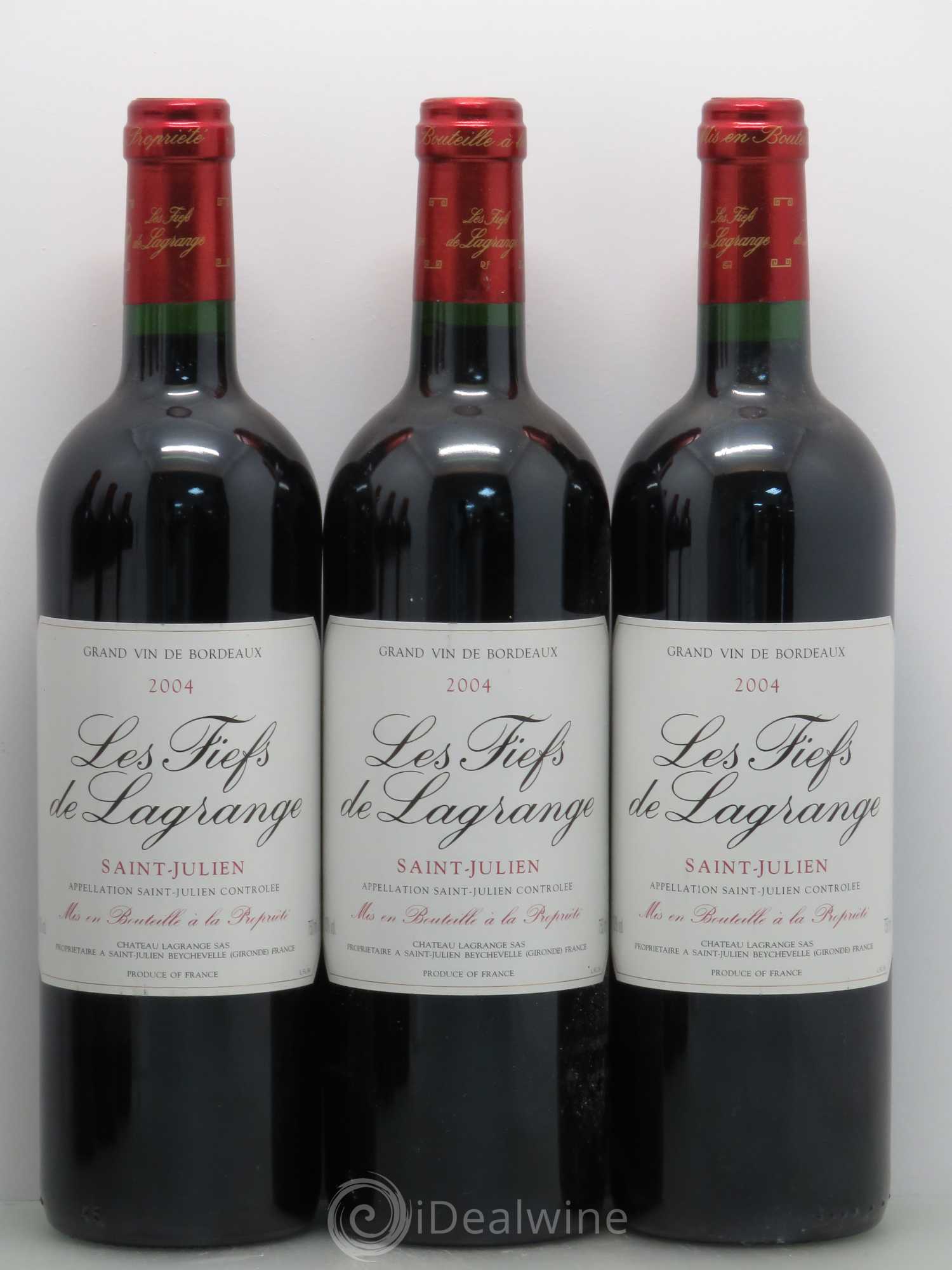 Les Fiefs de Lagrange Second Vin 2004 - Lot de 6 bouteilles - 1