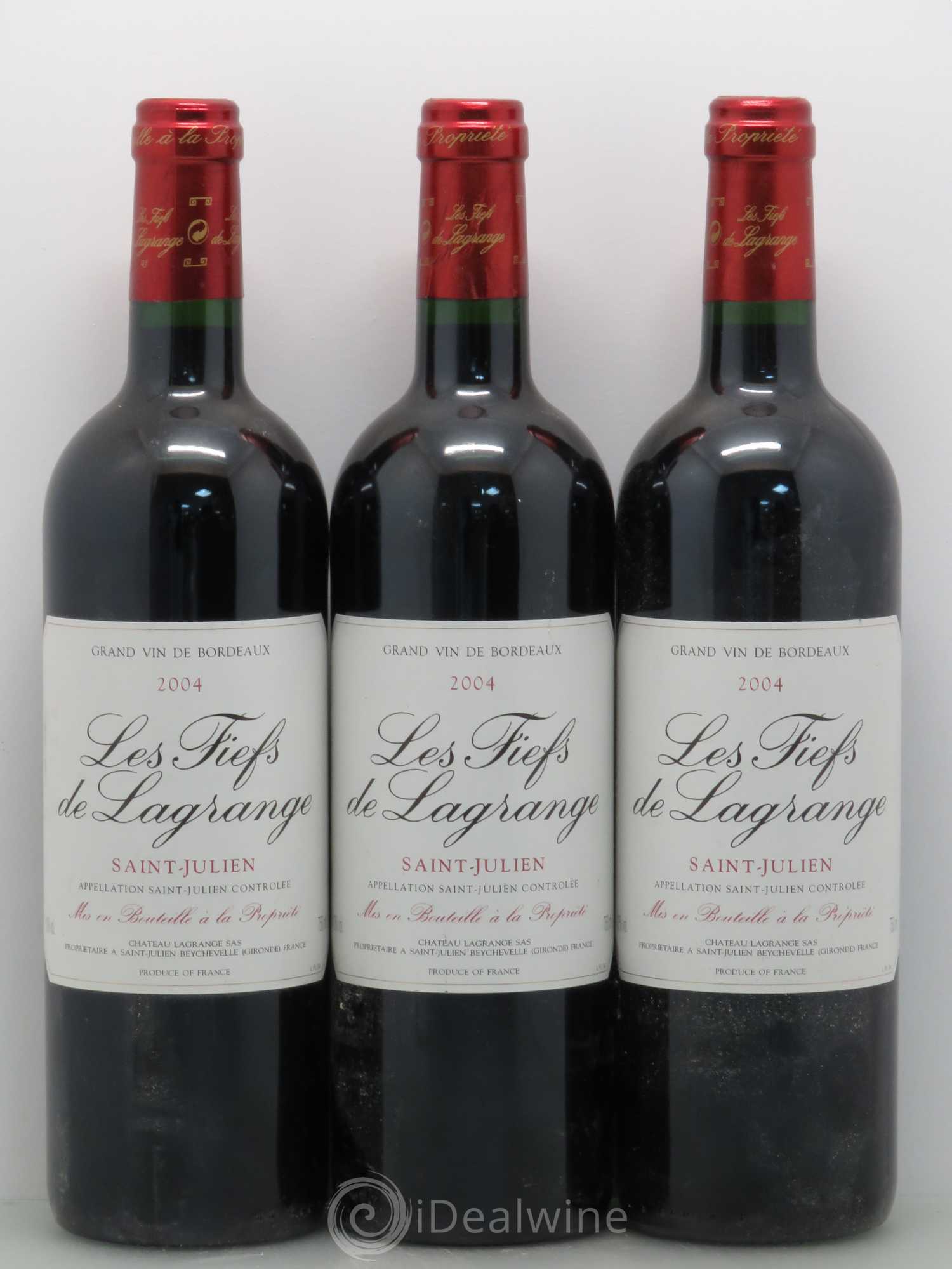 Les Fiefs de Lagrange Second Vin 2004 - Lot de 6 bouteilles - 2