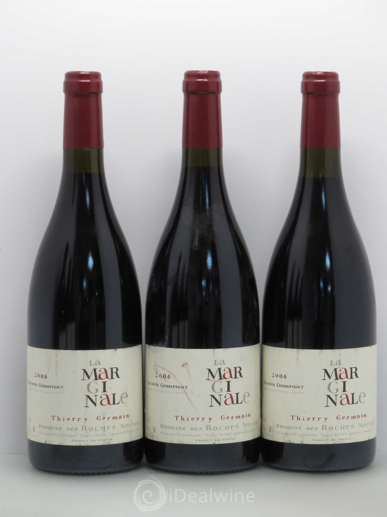 Saumur-Champigny La Marginale Domaine des Roches Neuves - Thierry Germain 2006 - Lot de 6 bouteilles - 2
