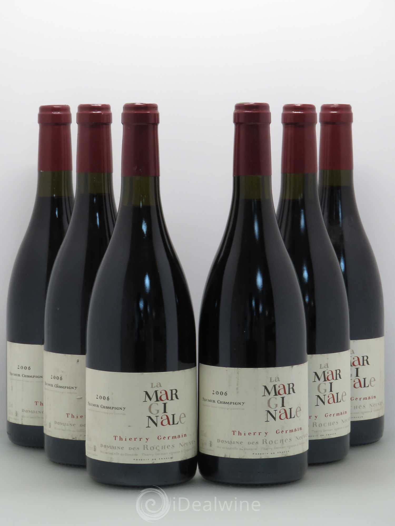 Saumur-Champigny La Marginale Domaine des Roches Neuves - Thierry Germain 2006 - Lot de 6 bouteilles - 0