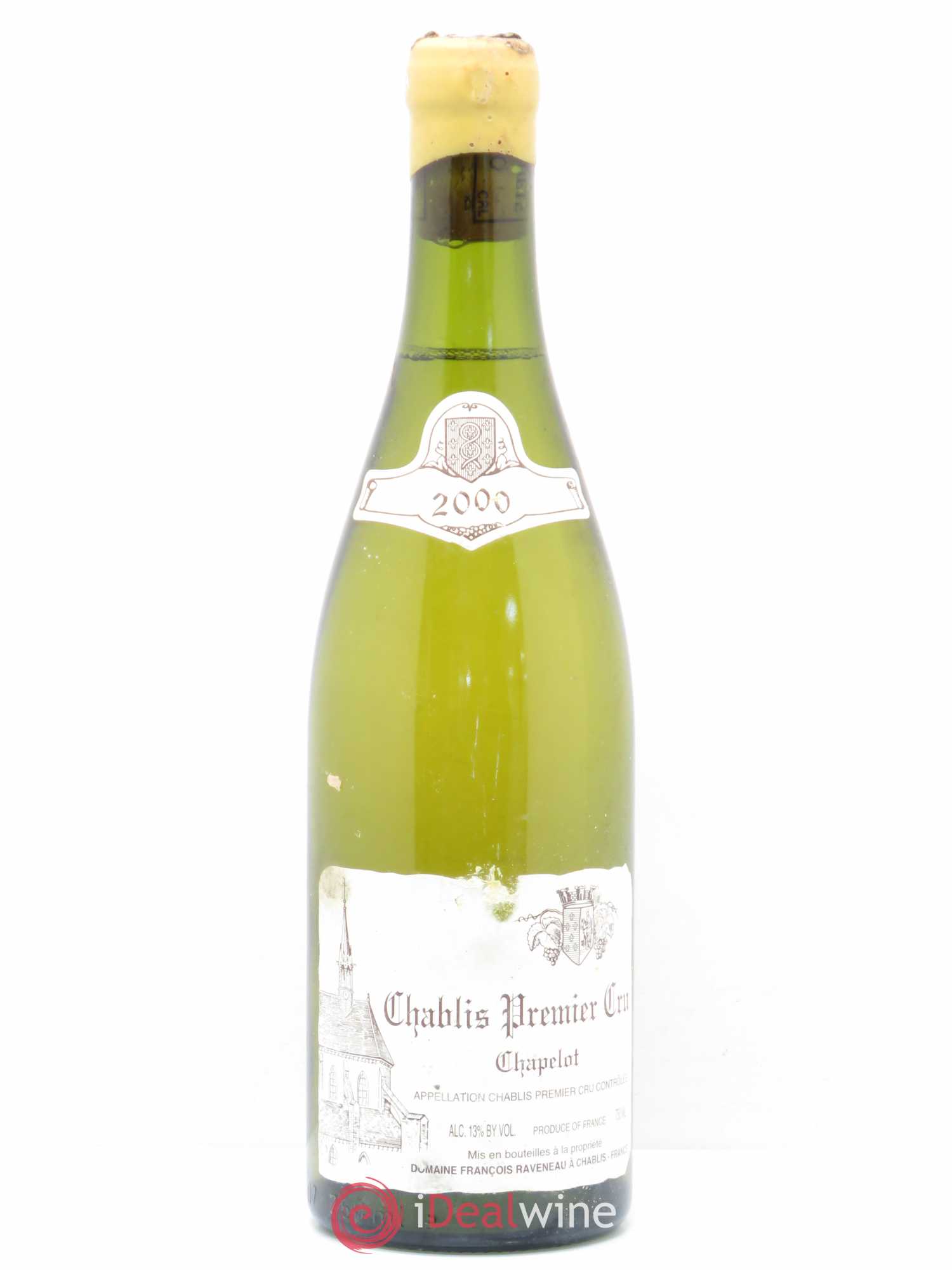 Chablis 1er Cru Chapelot Raveneau (Domaine) 2000 - Lot de 1 bouteille - 0