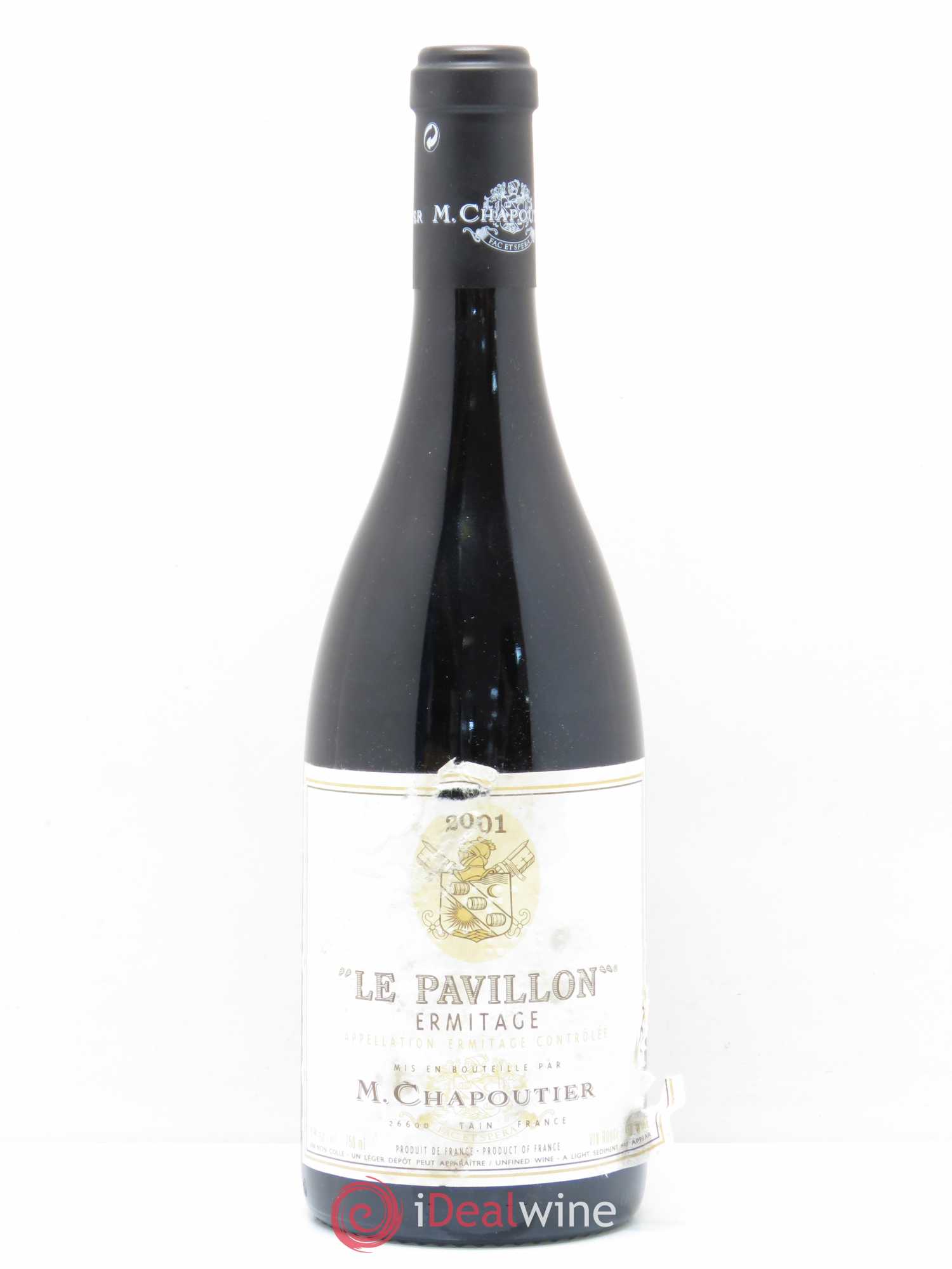 Hermitage Ermitage Le Pavillon Chapoutier 2001 - Lot de 1 bouteille - 0