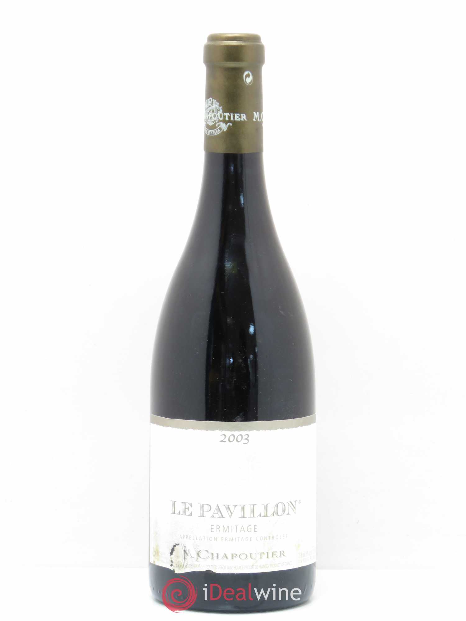 Hermitage Ermitage Le Pavillon Chapoutier 2003 - Lot de 1 bouteille - 0