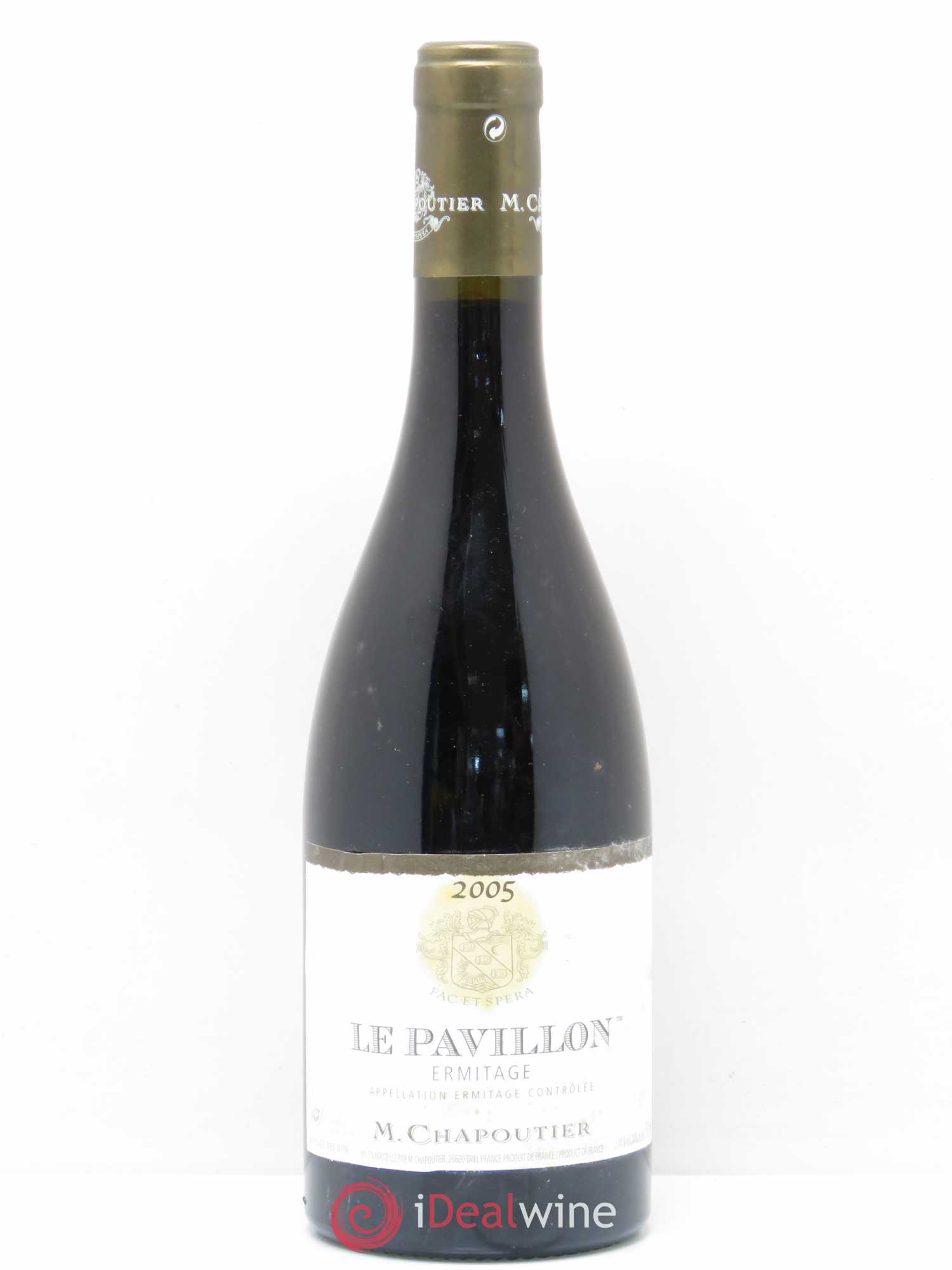 Hermitage Ermitage Le Pavillon Chapoutier 2005 - Lot de 1 bouteille - 0