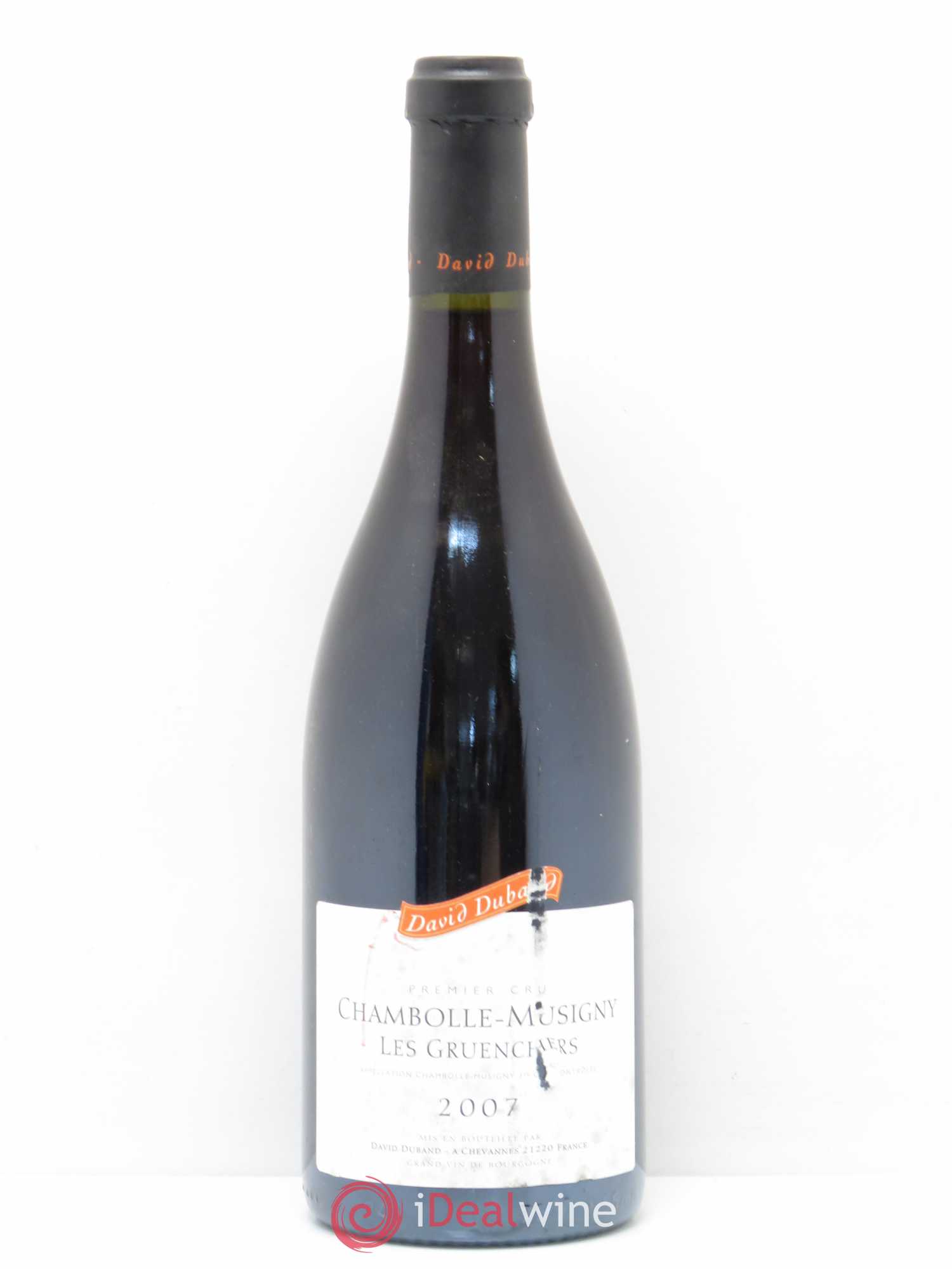 Chambolle-Musigny 1er Cru Les Gruenchers David Duband (Domaine) 2007 - Lot de 1 bouteille - 0
