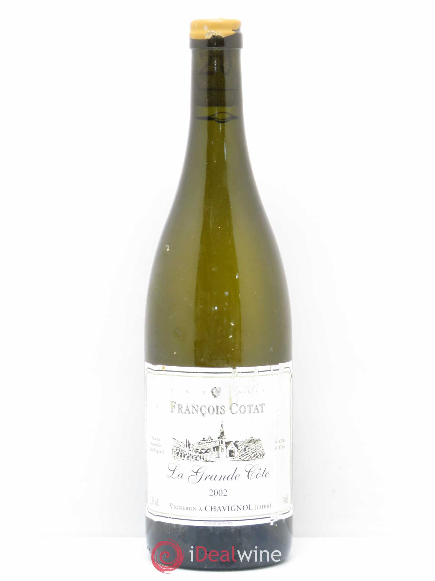 Sancerre La Grande Côte François Cotat 2002 - Lot de 1 bouteille - 0