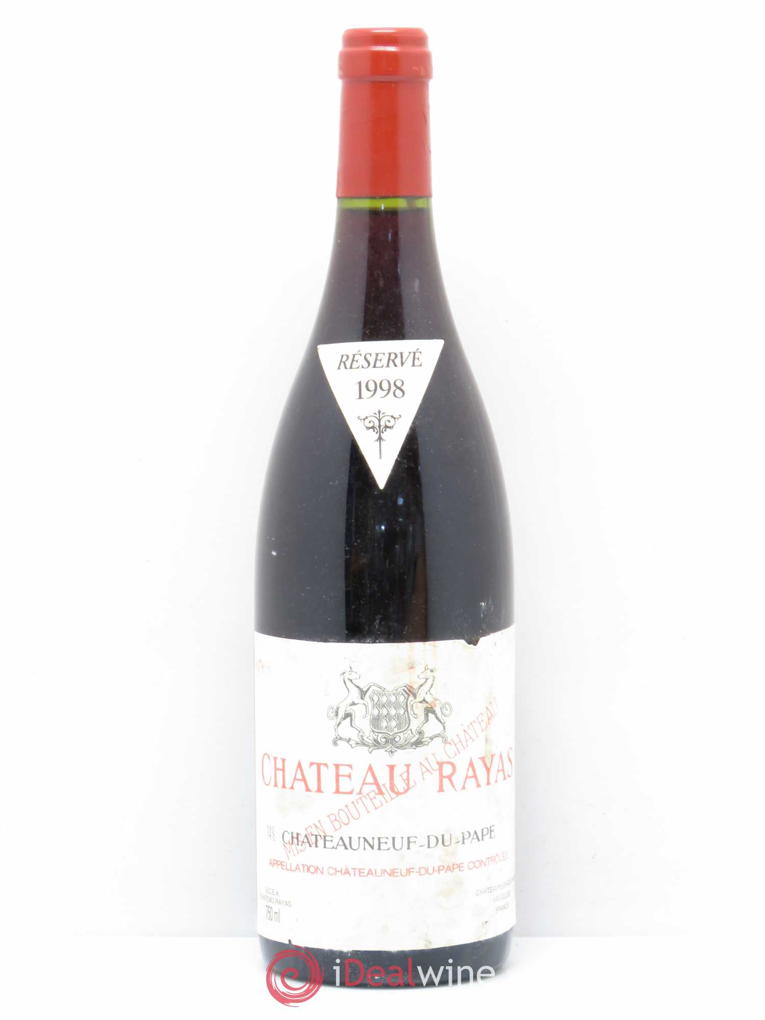 Châteauneuf-du-Pape Château Rayas Emmanuel Reynaud 1998 - Lot de 1 bouteille - 0