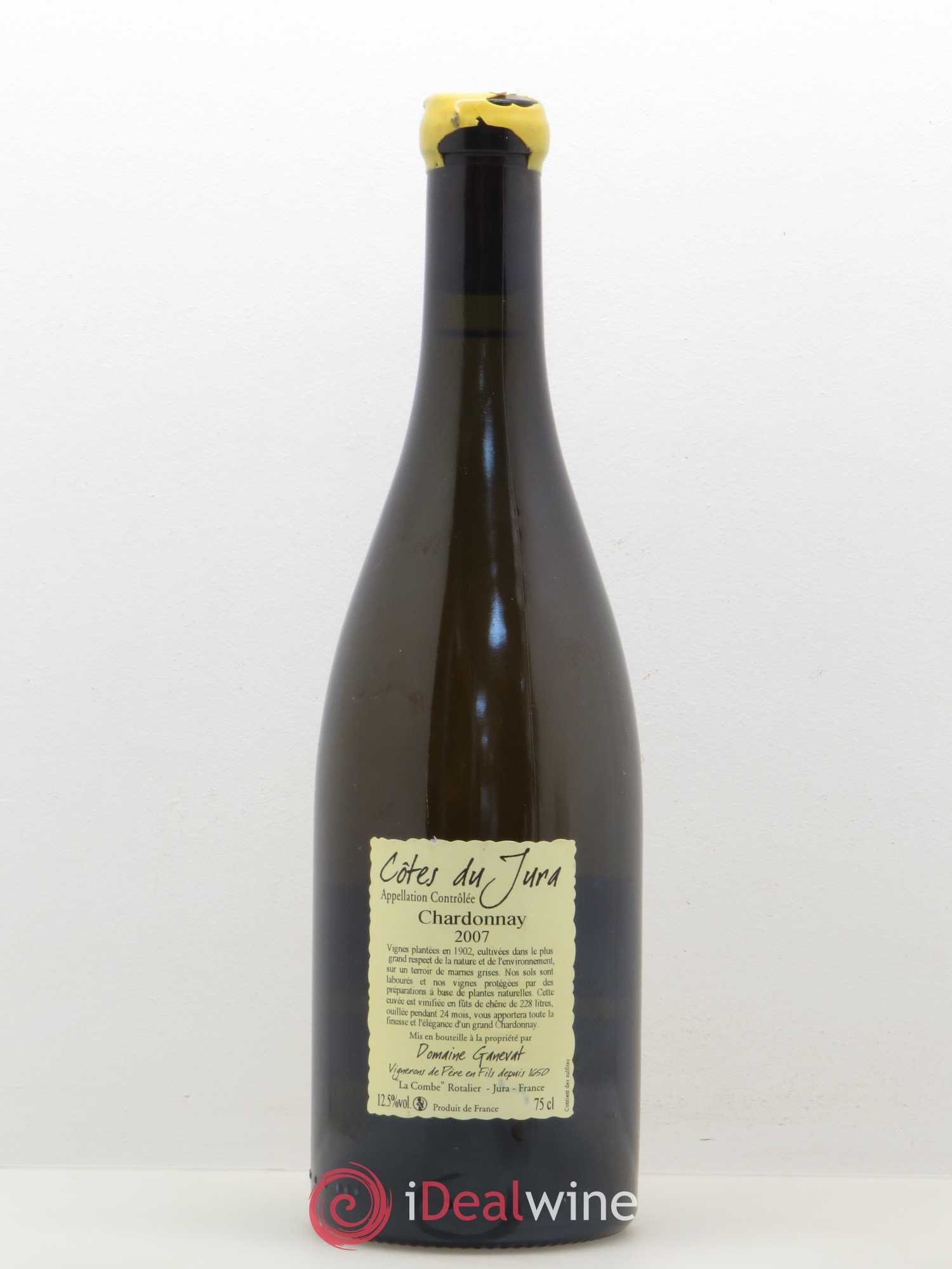 Côtes du Jura Les Chalasses Vieilles Vignes Jean-François Ganevat (Domaine) 2007 - Lot de 1 bouteille - 1
