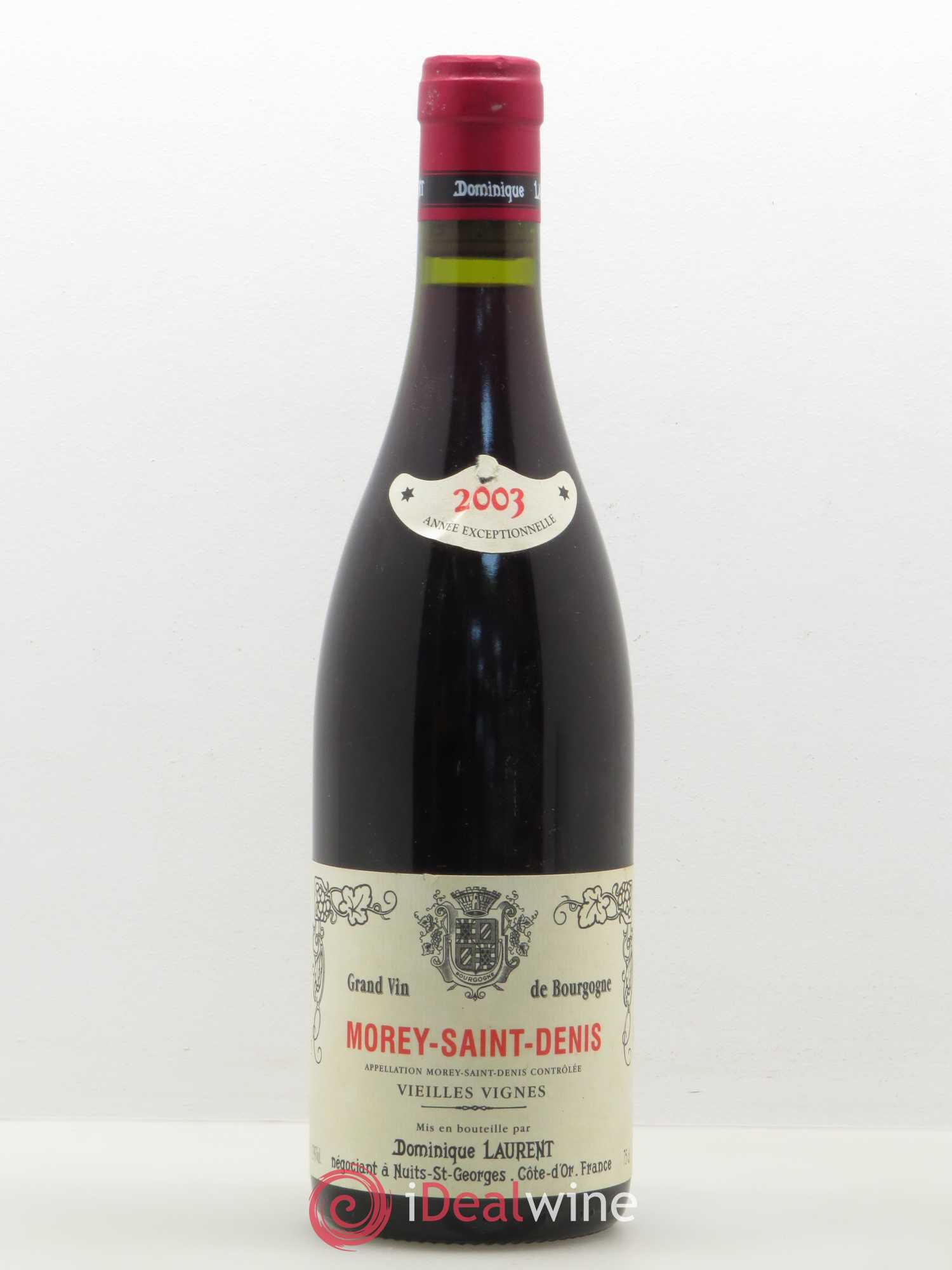 Morey-Saint-Denis Vieilles Vignes Dominique Laurent 2003 - Lot de 1 bouteille - 0
