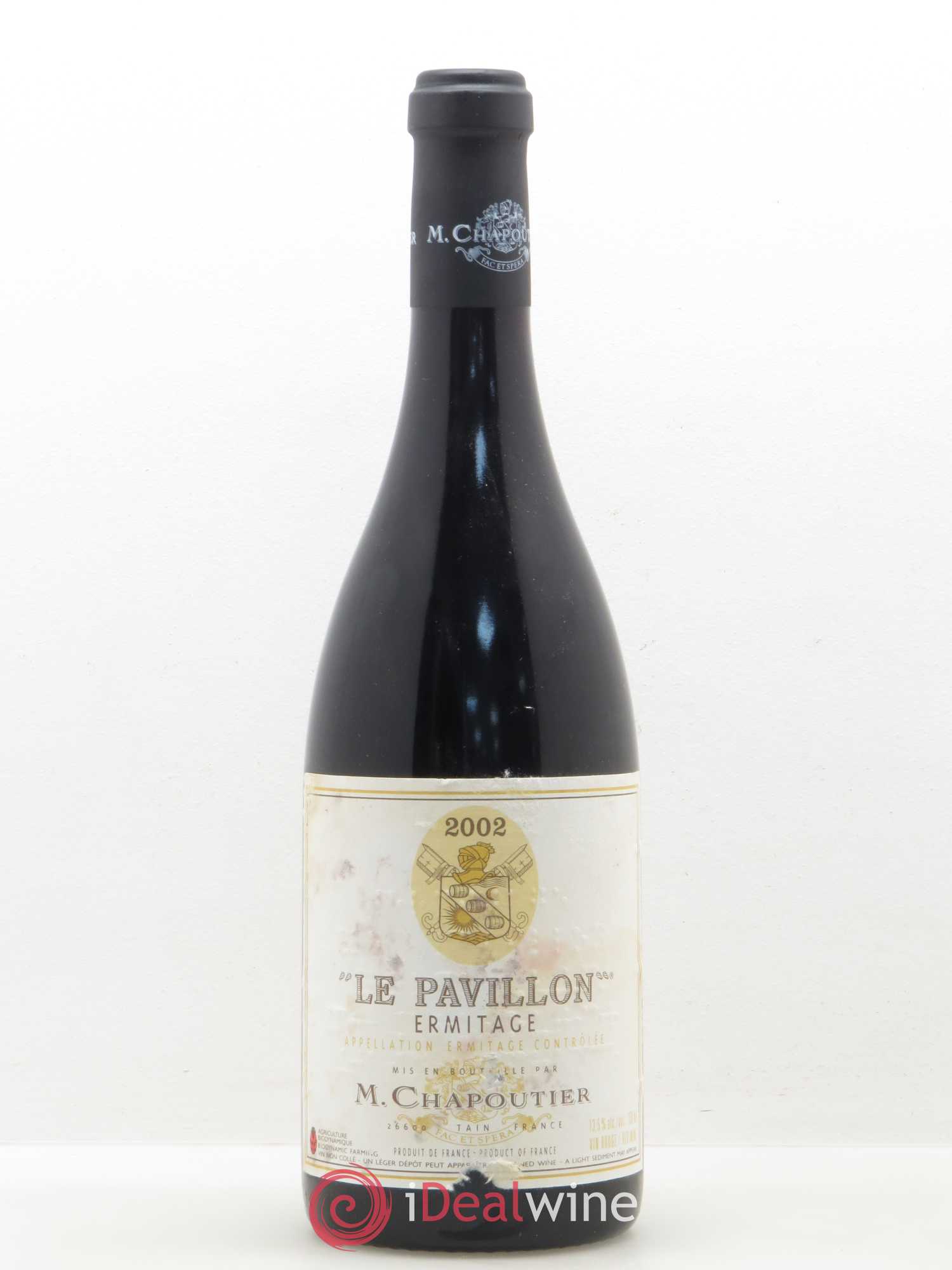 Hermitage Ermitage Le Pavillon Chapoutier 2002 - Lot de 1 bouteille - 0