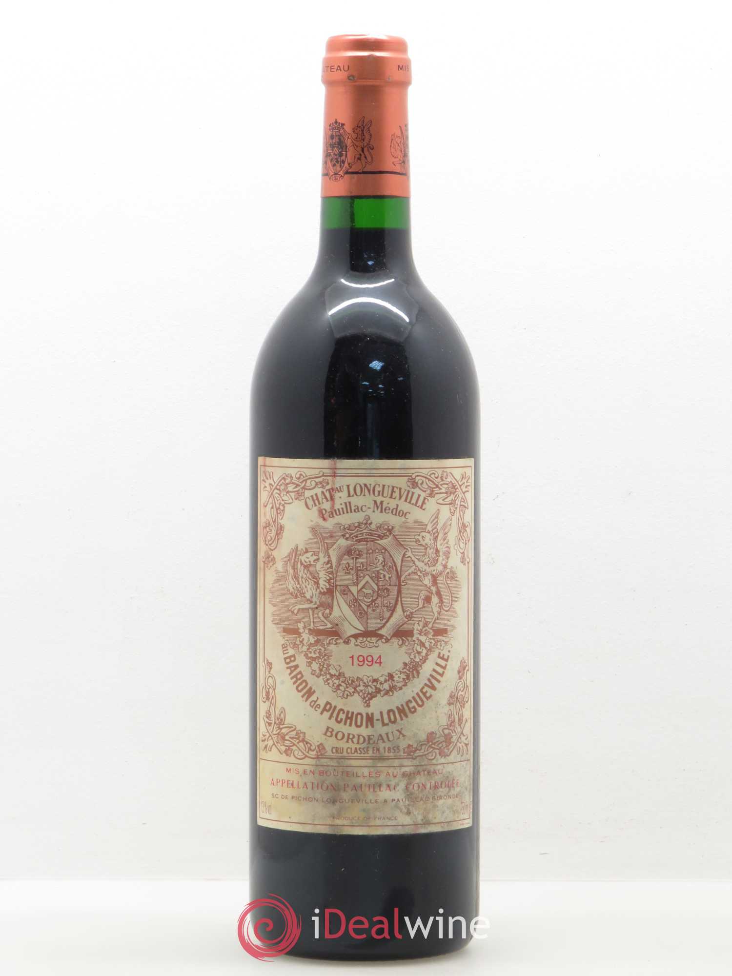 Pichon Longueville Baron 2ème Grand Cru Classé 1994 - Lot de 1 bouteille - 0