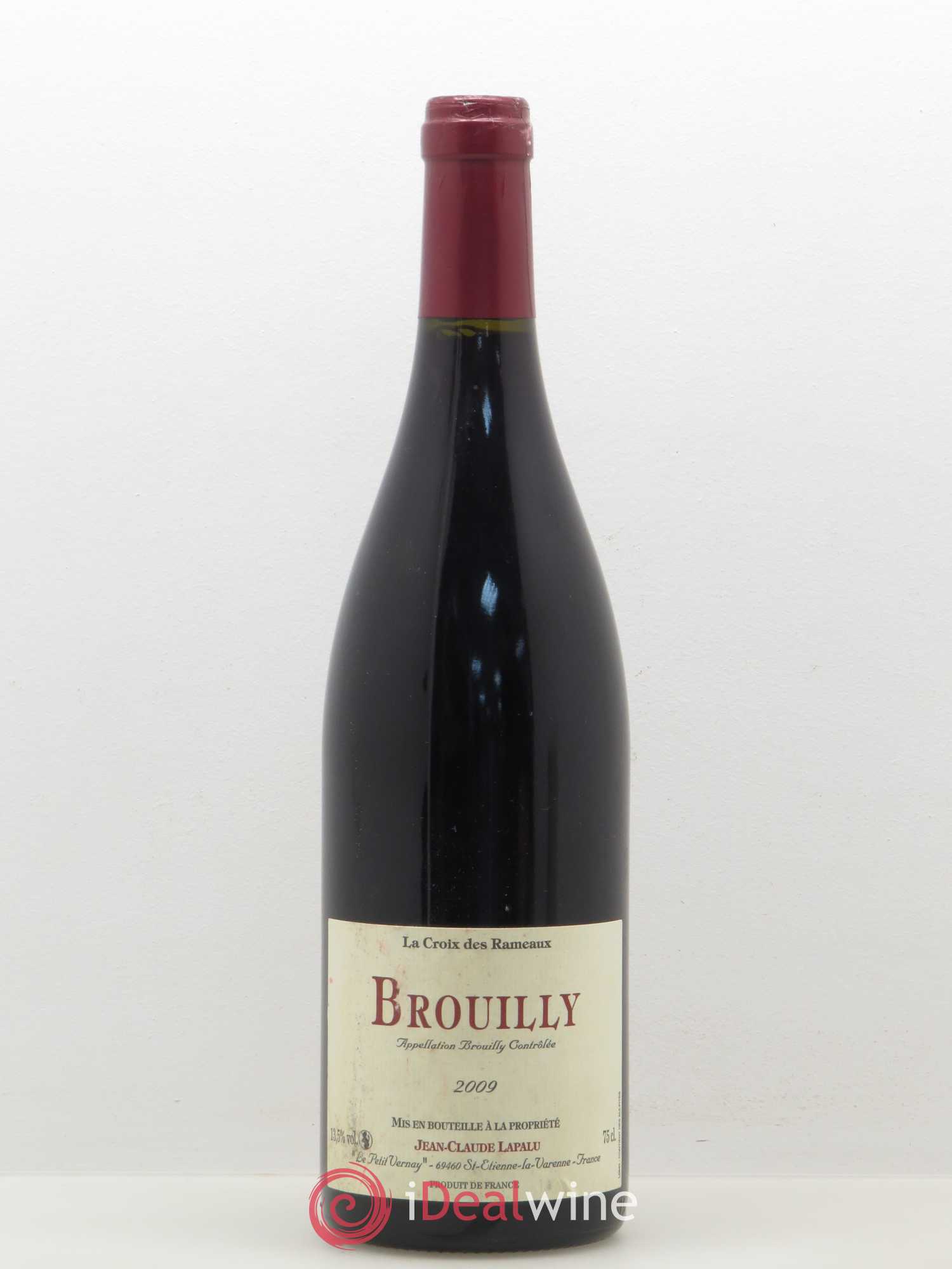 Brouilly La Croix des rameaux J.C Lapalu 2009 - Posten von 1 Flasche - 0