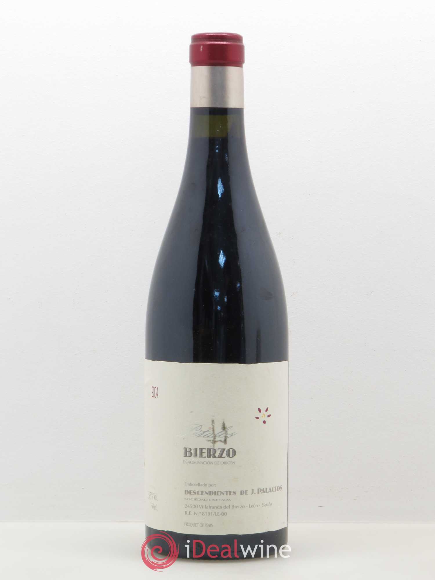 Bierzo DO Petalos Palacios 2004 - Lot de 1 bouteille - 0