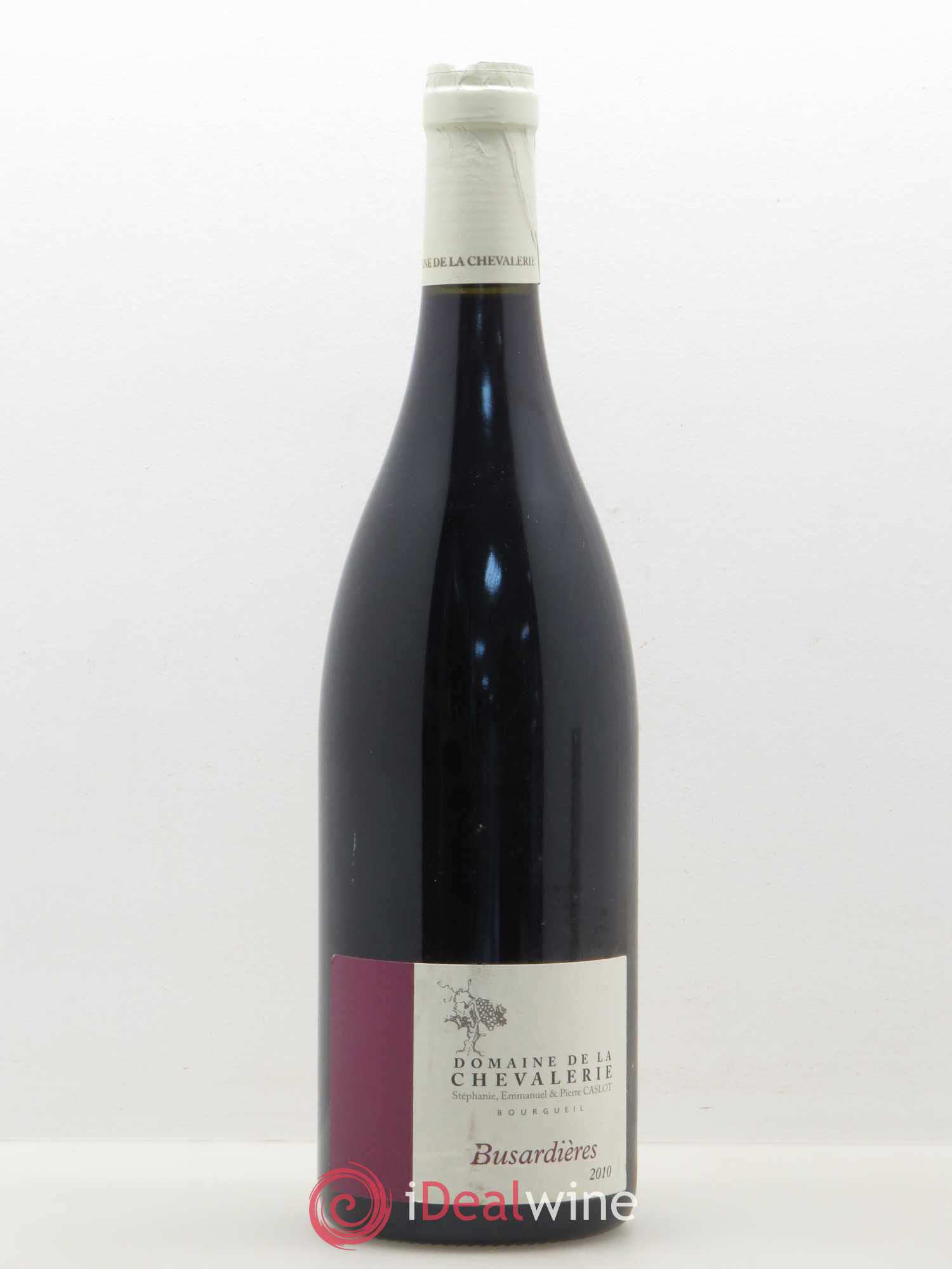 Bourgueil Les Busardieres Domaine de La Chevalerie Pierre Caslot 2010 - Posten von 1 Flasche - 0