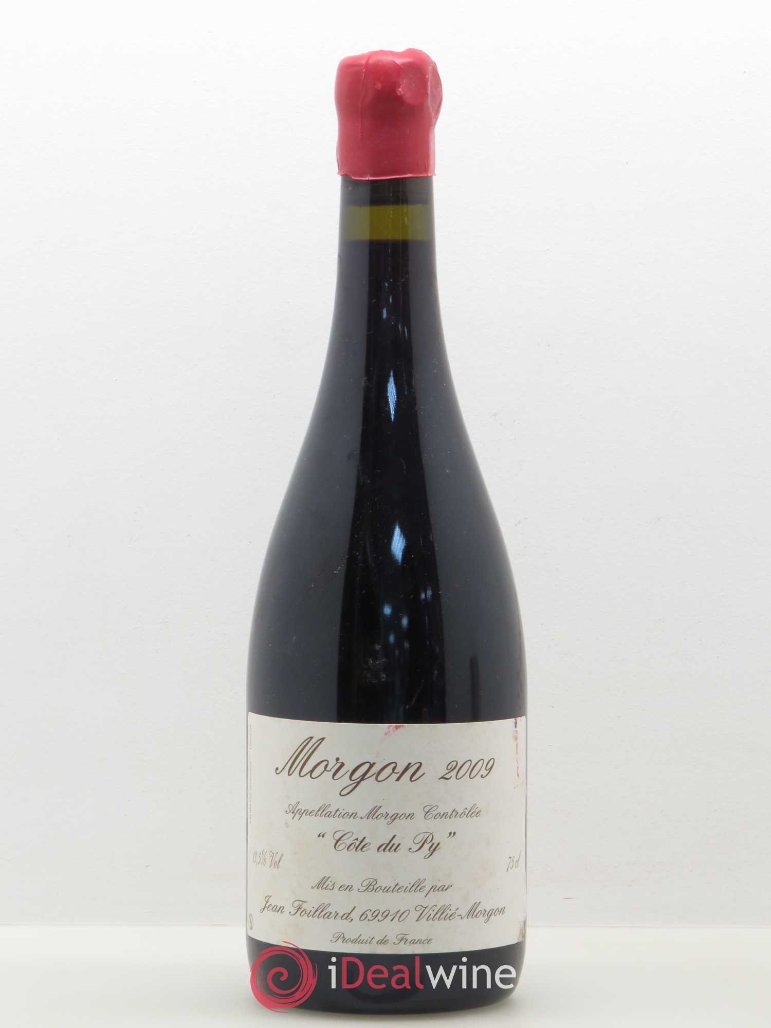 Morgon Côte du Py Jean Foillard 2009 - Lot de 1 bouteille - 0
