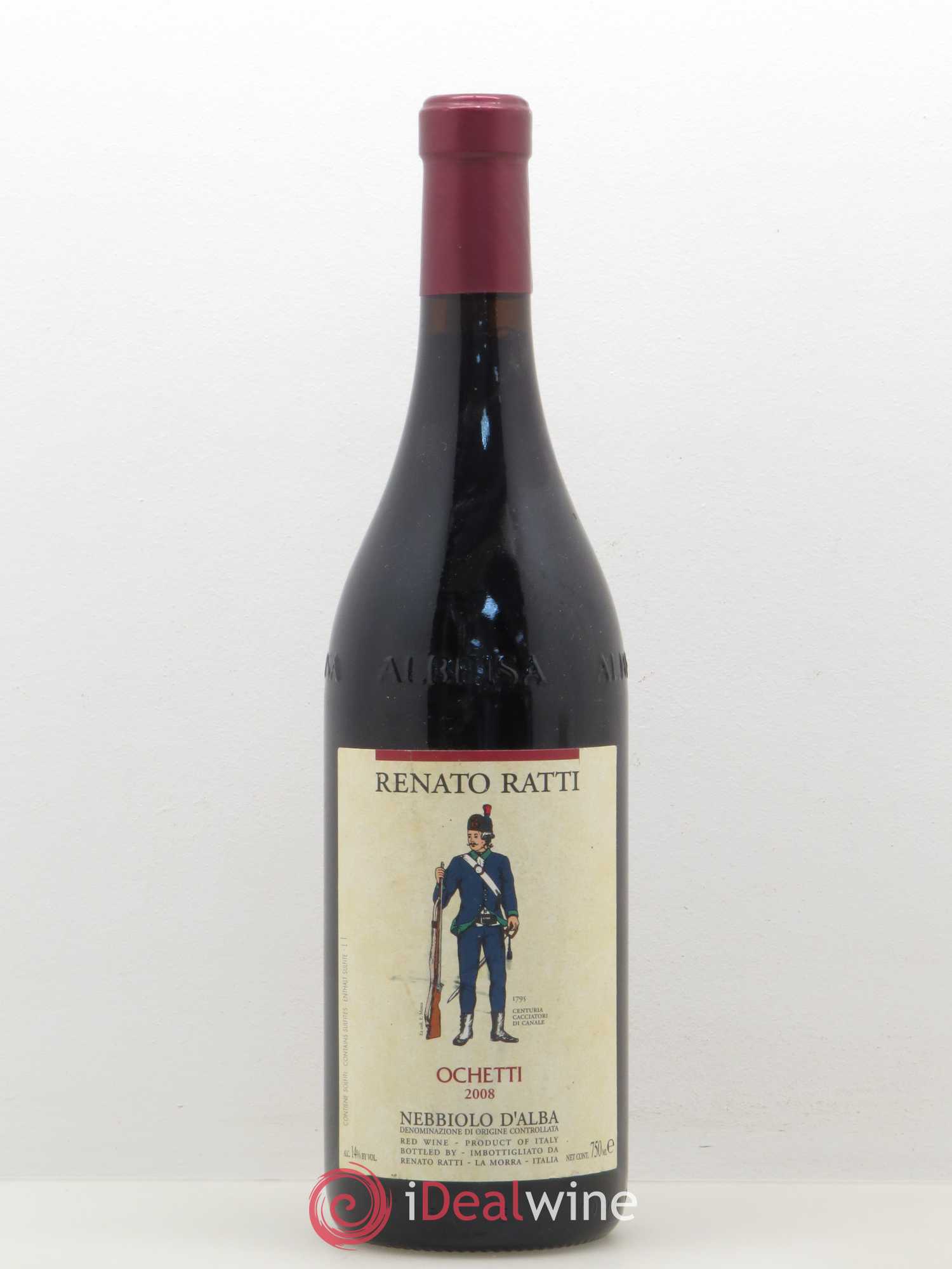 Nebbiolo d'Alba DOC Ochetti Renato Ratti 2008 - Posten von 1 Flasche - 0