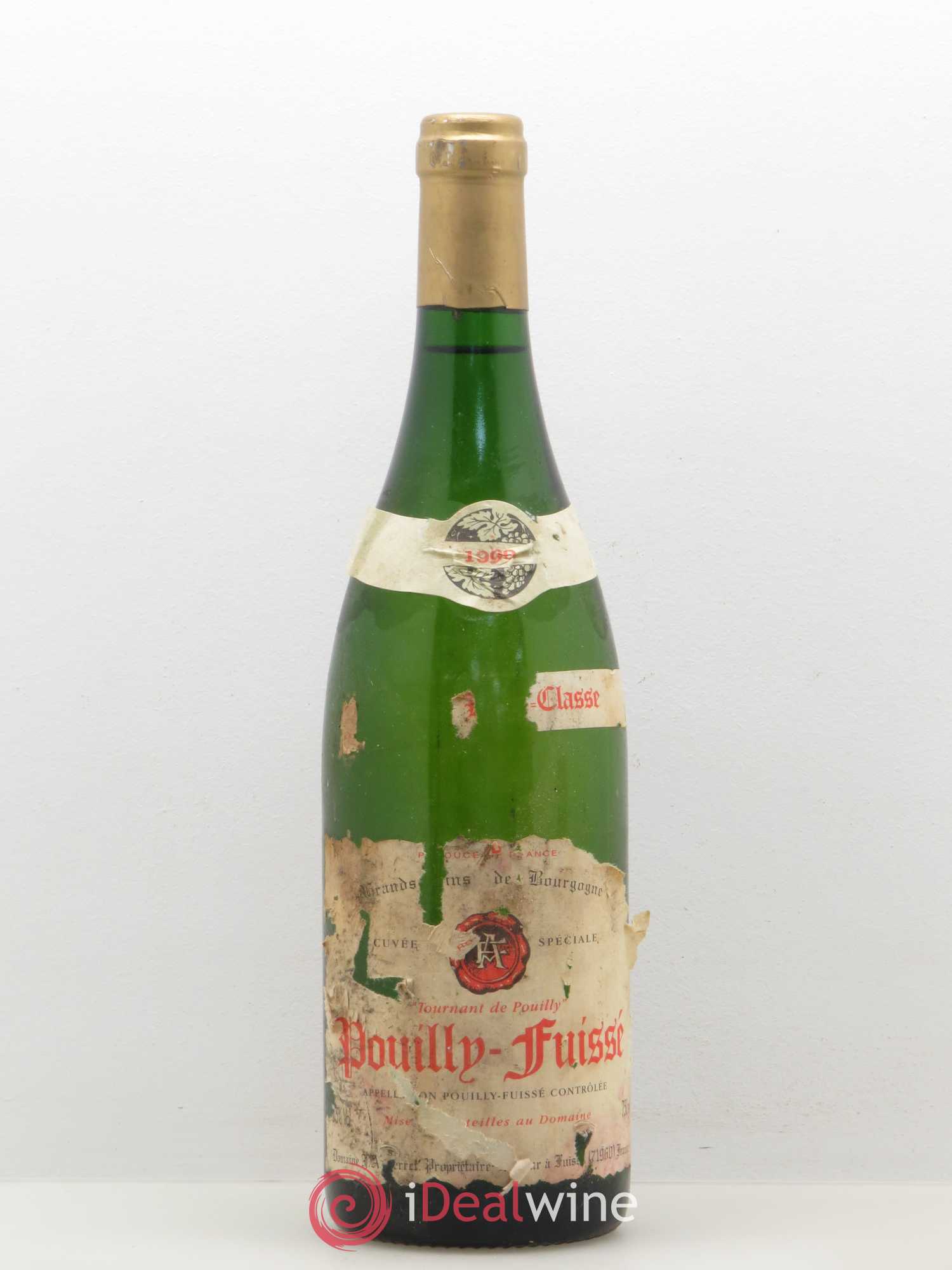 Pouilly-Fuissé 1er Cru Hors Classe Tournant de Pouilly J.A. Ferret (Domaine) 1999 - Lot de 1 bouteille - 0