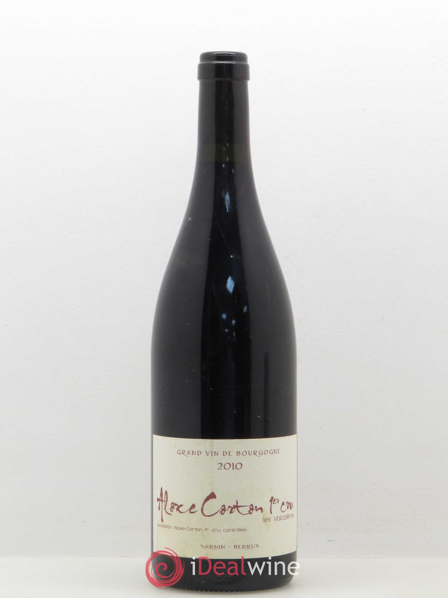 Aloxe-Corton 1er Cru Les Valozieres Sarnin Berrux 2010 - Posten von 1 Flasche - 0