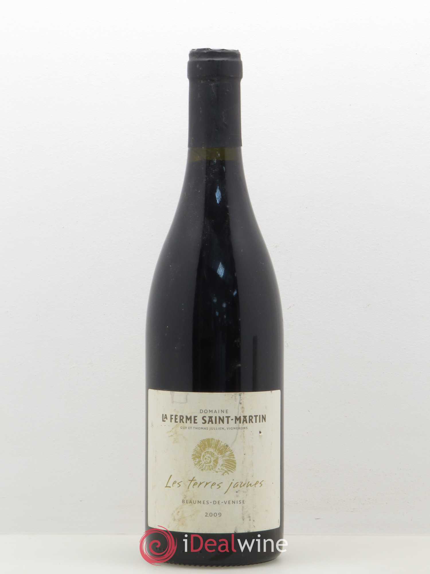 Beaumes-de-Venise Les Terres Jaunes La Ferme Saint-Martin (Domaine) 2009 - Lot de 1 bouteille - 0