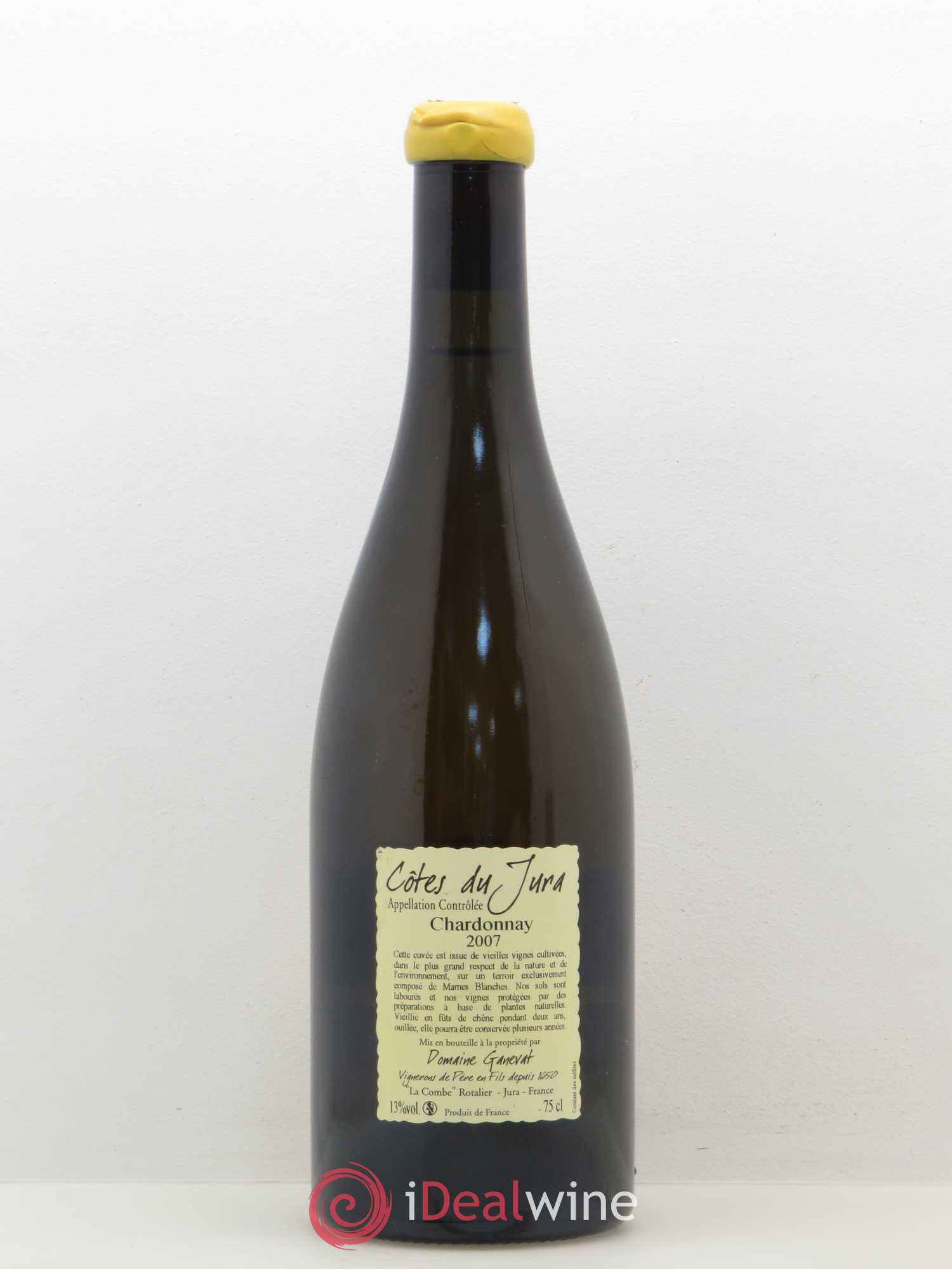 Côtes du Jura Les Grands Teppes Vieilles Vignes Jean-François Ganevat (Domaine) 2007 - Lot de 1 bouteille - 1