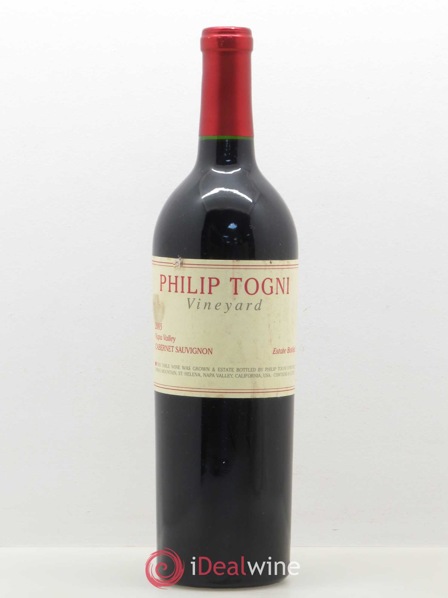 Napa Valley Philip Togni Cabernet Sauvignon 2005 - Lot de 1 bouteille - 0