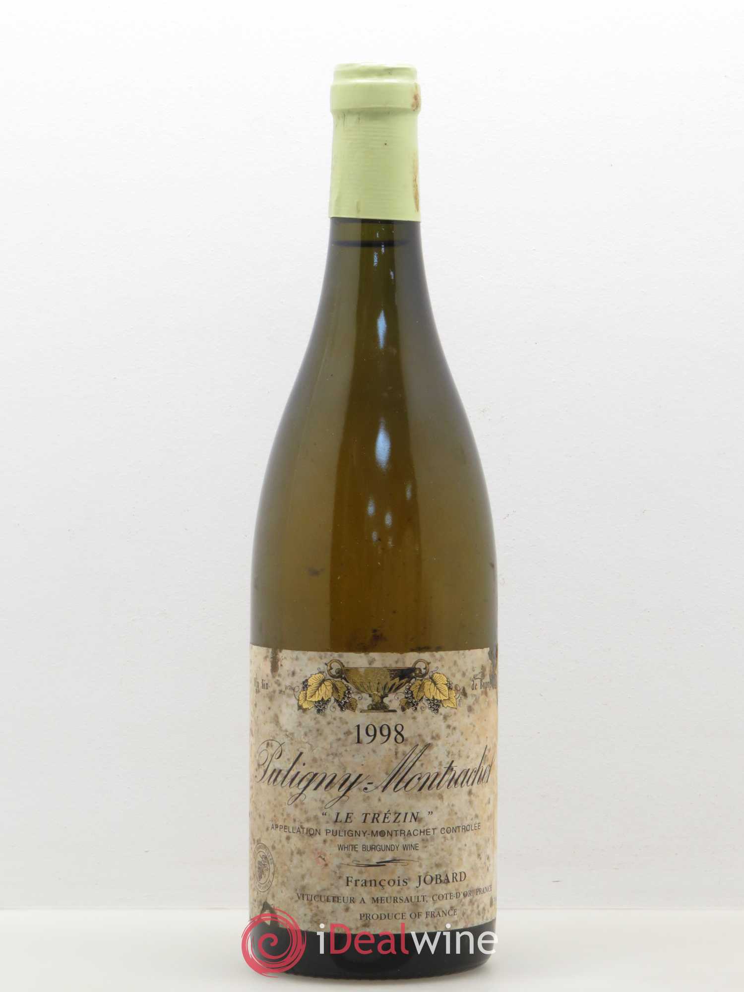 Puligny-Montrachet Le Trézin François et Antoine Jobard (Domaine) 1998 - Lot de 1 bouteille - 0