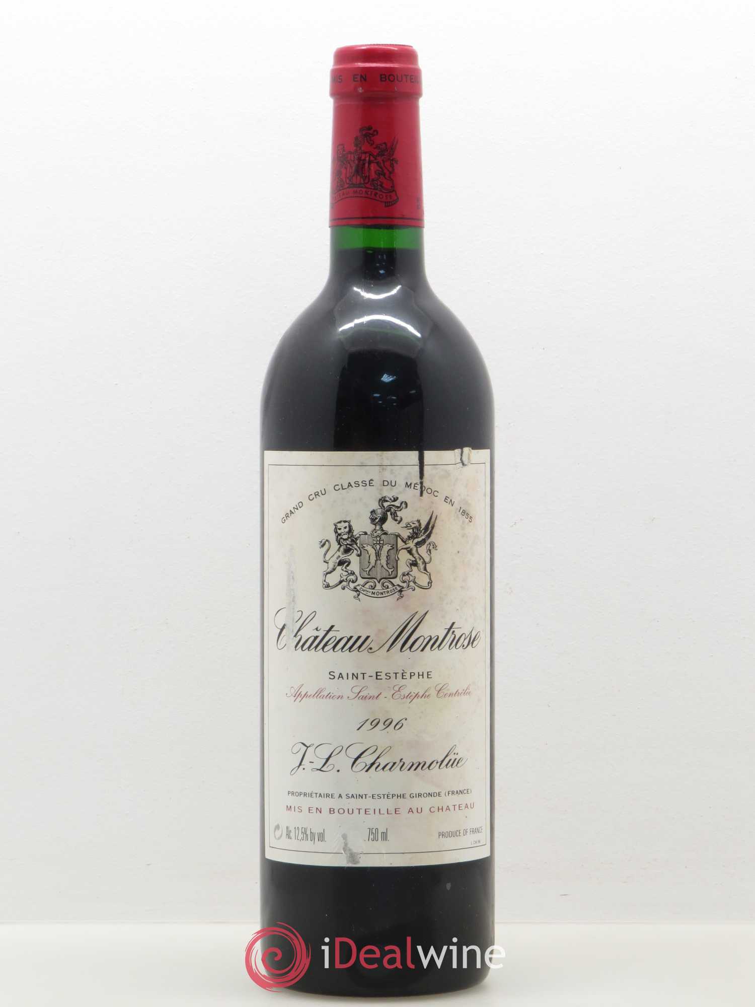 Château Montrose 2ème Grand Cru Classé 1996 - Lot de 1 bouteille - 0