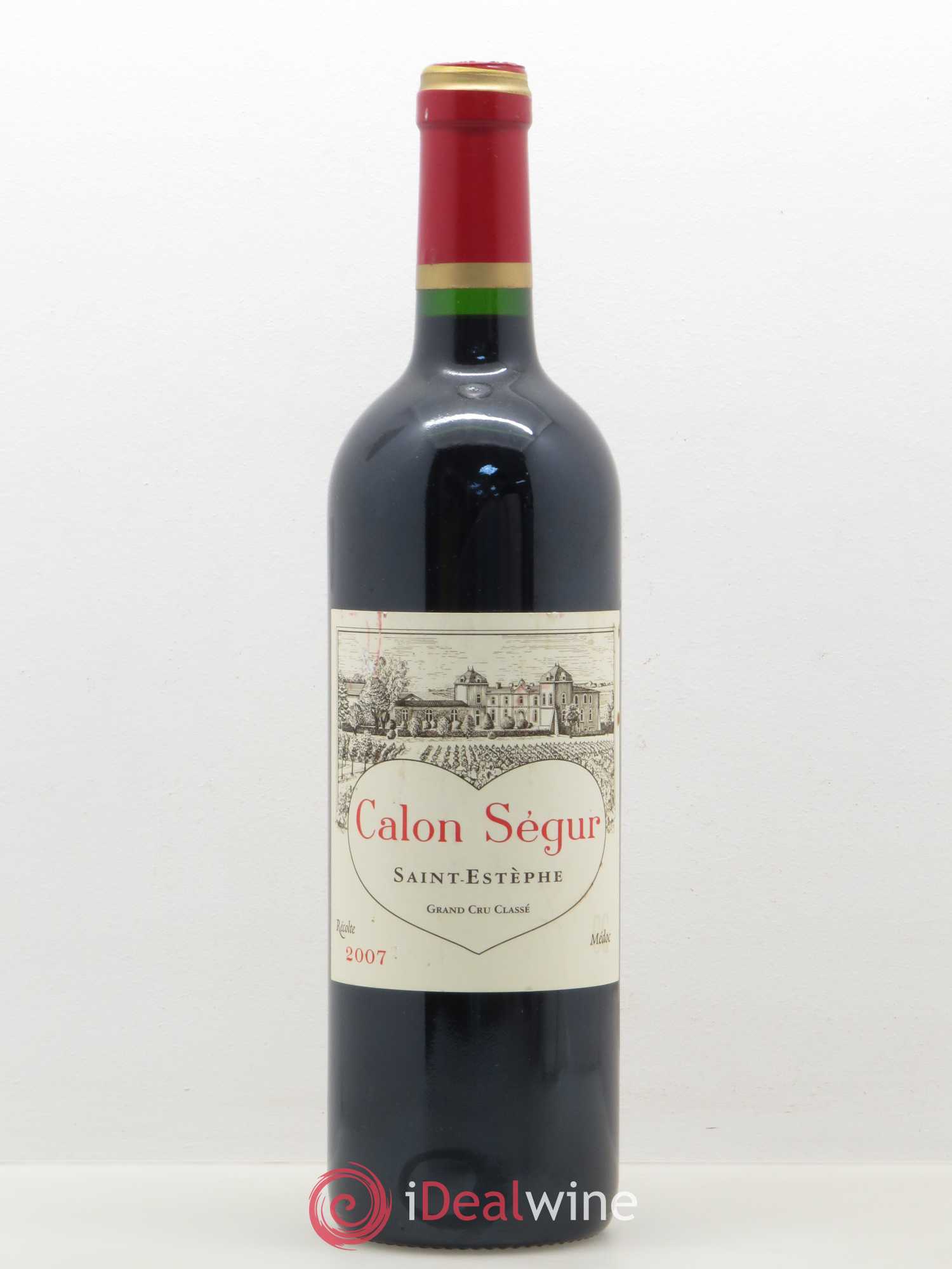 Château Calon Ségur 3ème Grand Cru Classé 2007 - Lot de 1 bouteille - 0